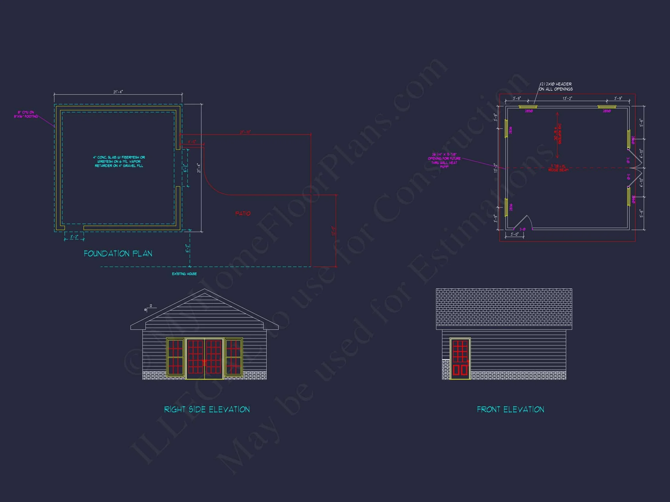 20-1303 WORKSHOP PLAN - Compact Workshop Plan with CAD Blueprint Architecture 3 Compact Workshop Plan with CAD Blueprint Architecture