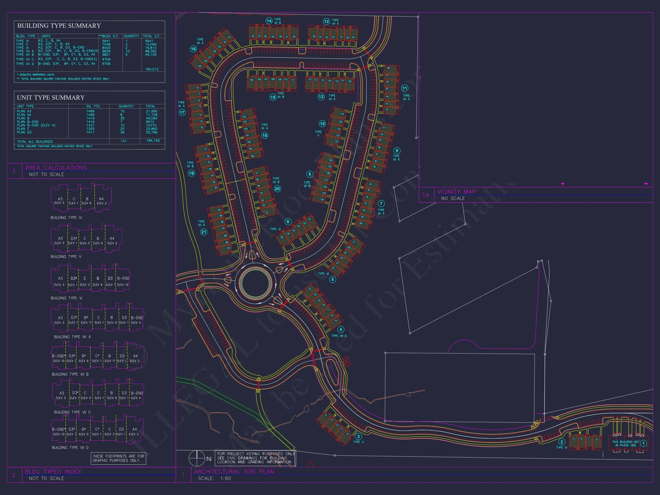 8-APARTMENT PLAN-Traditional Townhouse Plan - 3-Bed, 2.5-Bath, 1,750 SF 66 8-Unit Modern Craftsman Townhome Plan with Covered Porches & Bonus Rooms