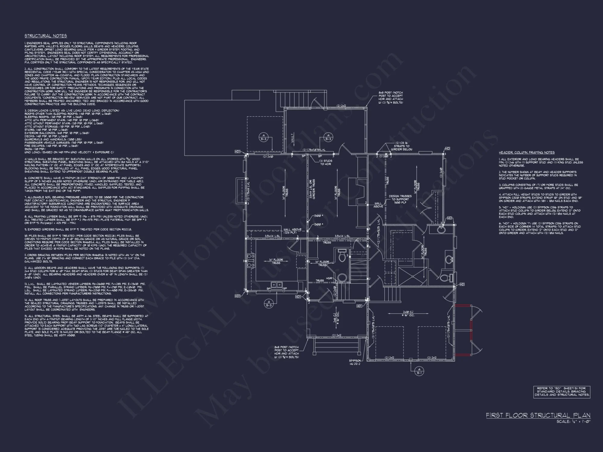 Spacious 2-Story Craftsman House Plan with 5 Bedrooms