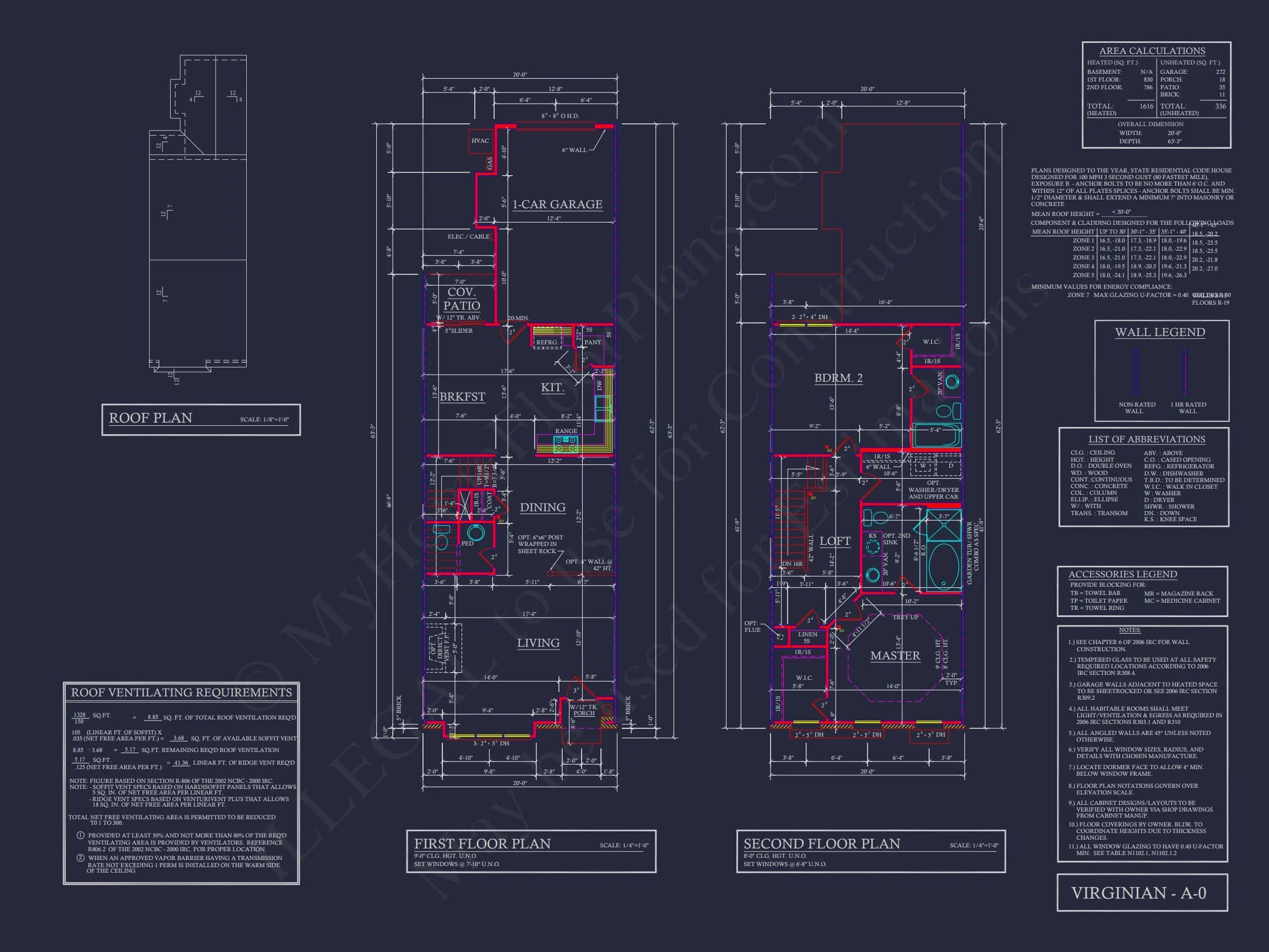 8-1395 BLDG 3 TOWNHOUSE PLAN - Colonial Revival Townhouse: CAD Floor Plan & Rear Entry Garage 8 Colonial Revival Townhome CAD Floor Plan & Rear Entry Garage