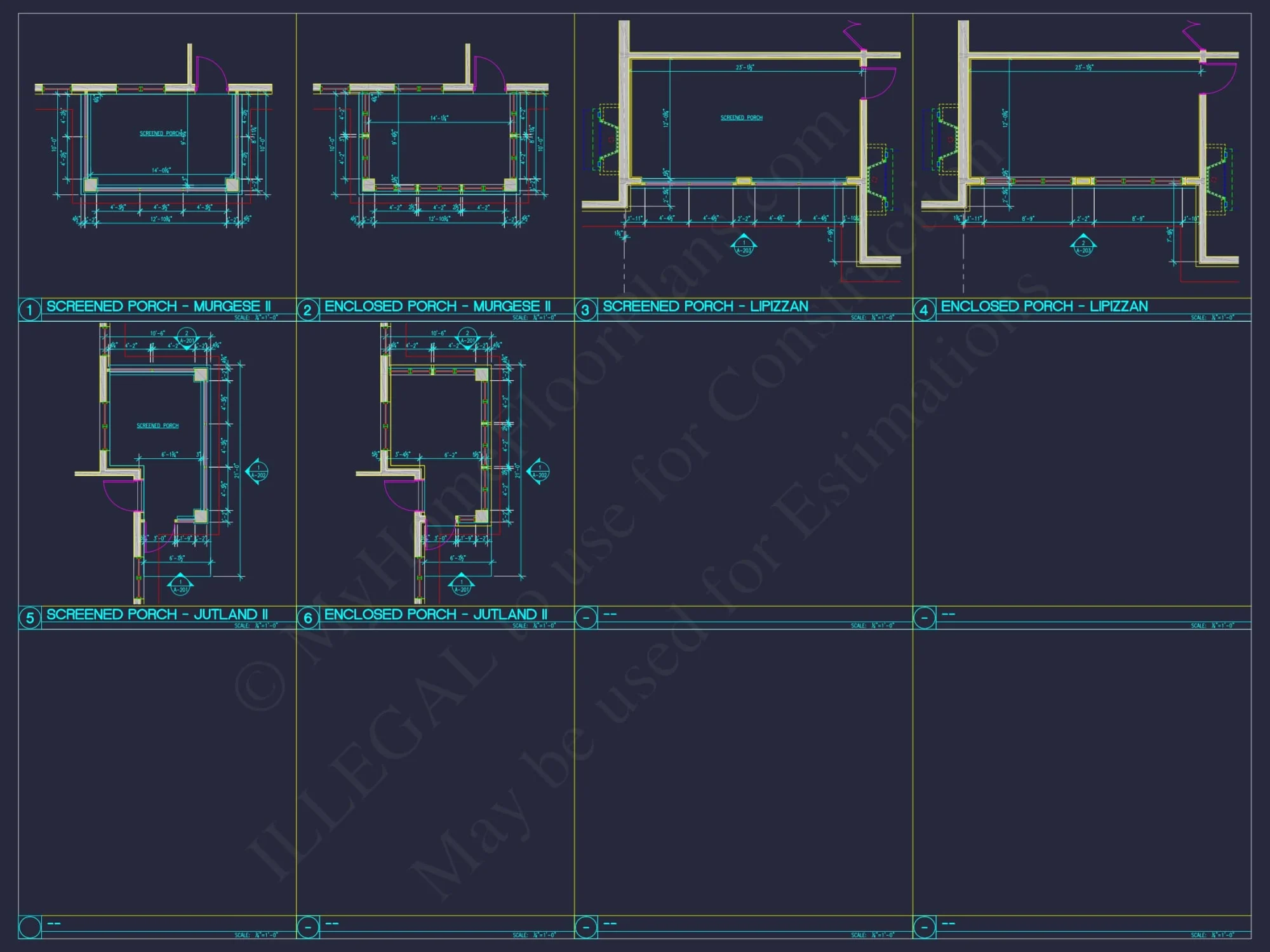 Luxury Triplex House Plan with Modern CAD Designs & Spacious Layout