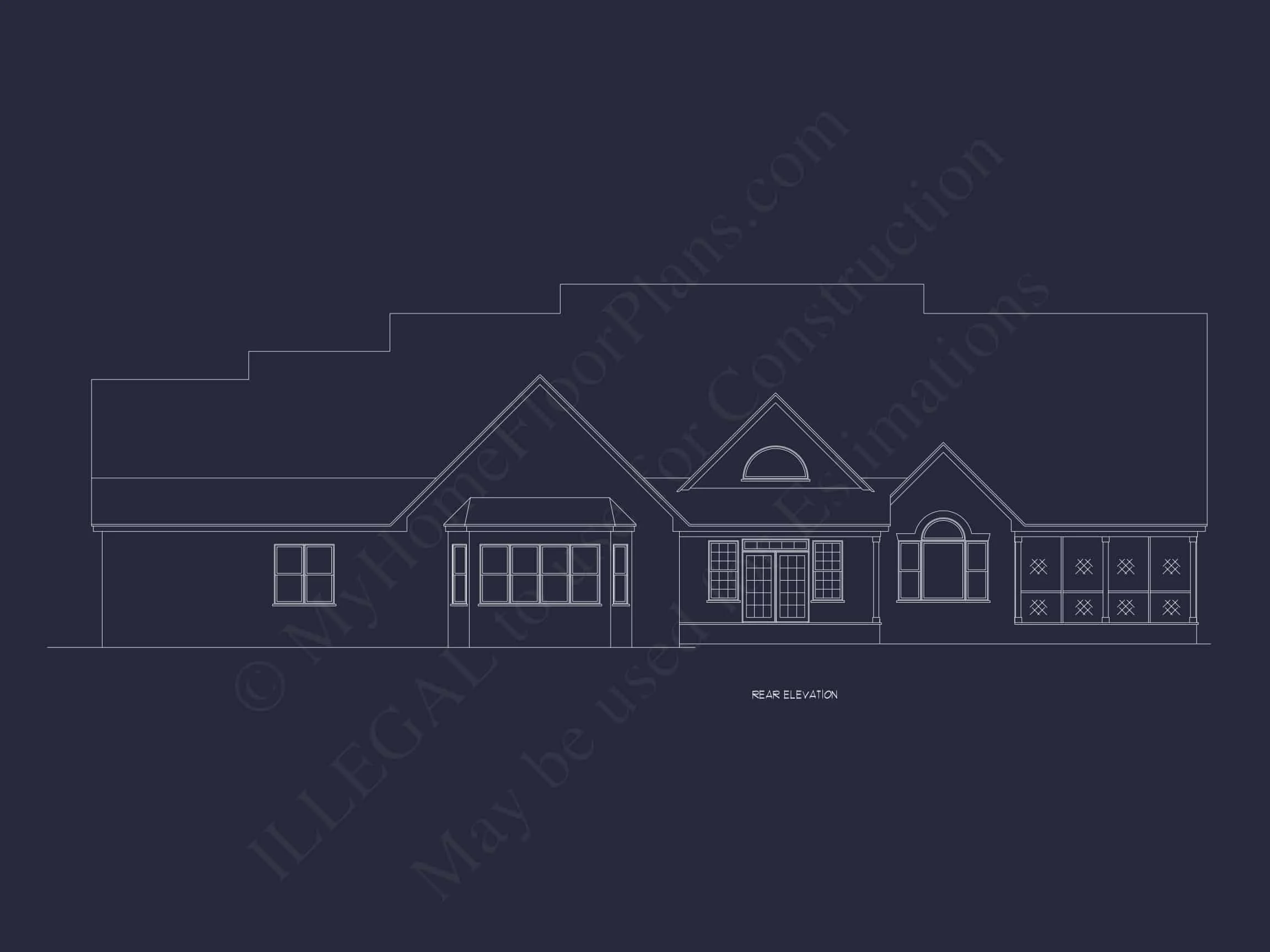 16-1492 HOUSE PLAN - Luxury House Plan with Spacious Floor Plan, CAD Designs & Blueprint 12 Luxury House Plan with Spacious Floor Plan, CAD Designs & Blueprint