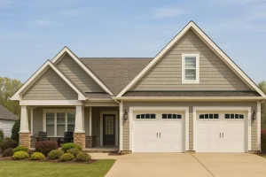 Craftsman Home Plan with Open Floor Plan and CAD Designs