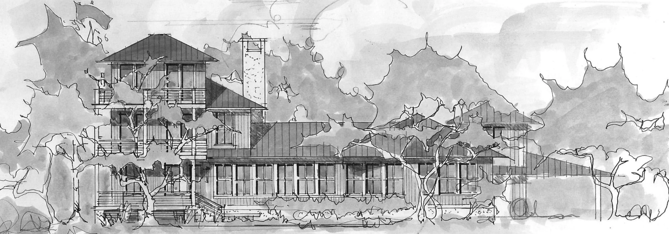 15-1761 HOUSE PLAN - Craftsman Home Plan - 4-Bed, 3.5-Bath, 2985 SF 2 Modern-Coastal-Home-Floor-Plan-with-3-Stories-and-CAD-Designs-scaled.jpeg