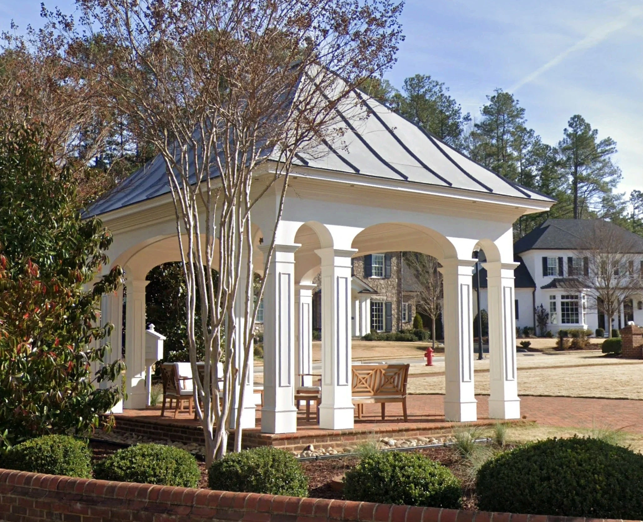 16-1208 PAVILLION PLAN - Pavilion Floor Plan with Detailed Blueprint & CAD Design 2 Pavilion Floor Plan with Detailed Blueprint & CAD Design