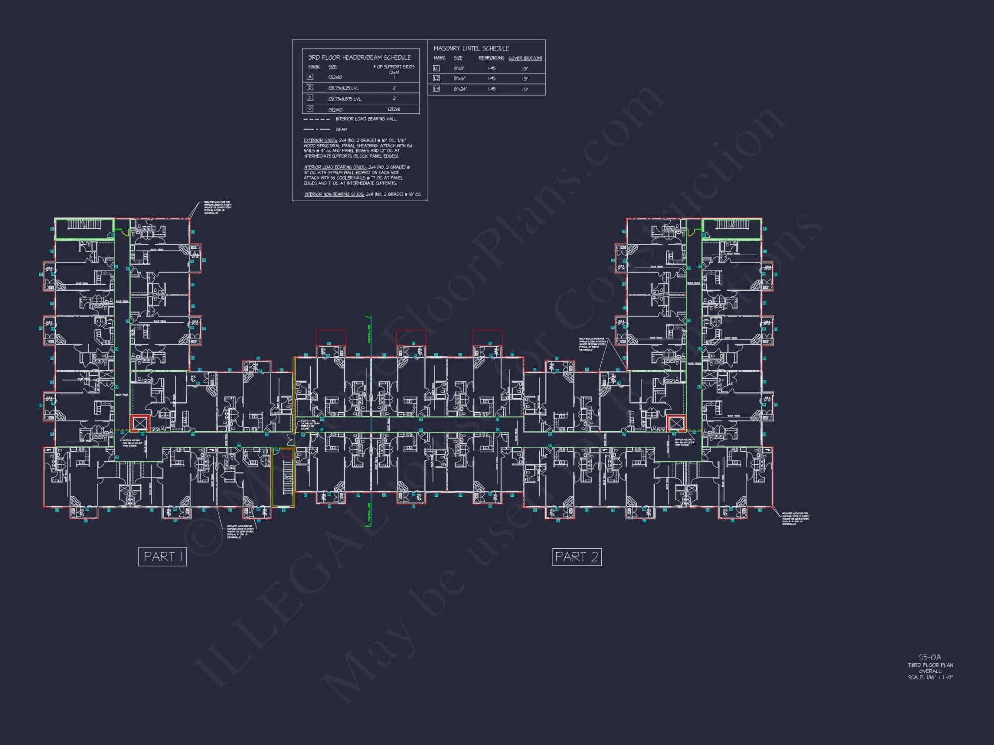 Modern Apartment Complex House Plan with 4+ Floors and Smart Urban Design