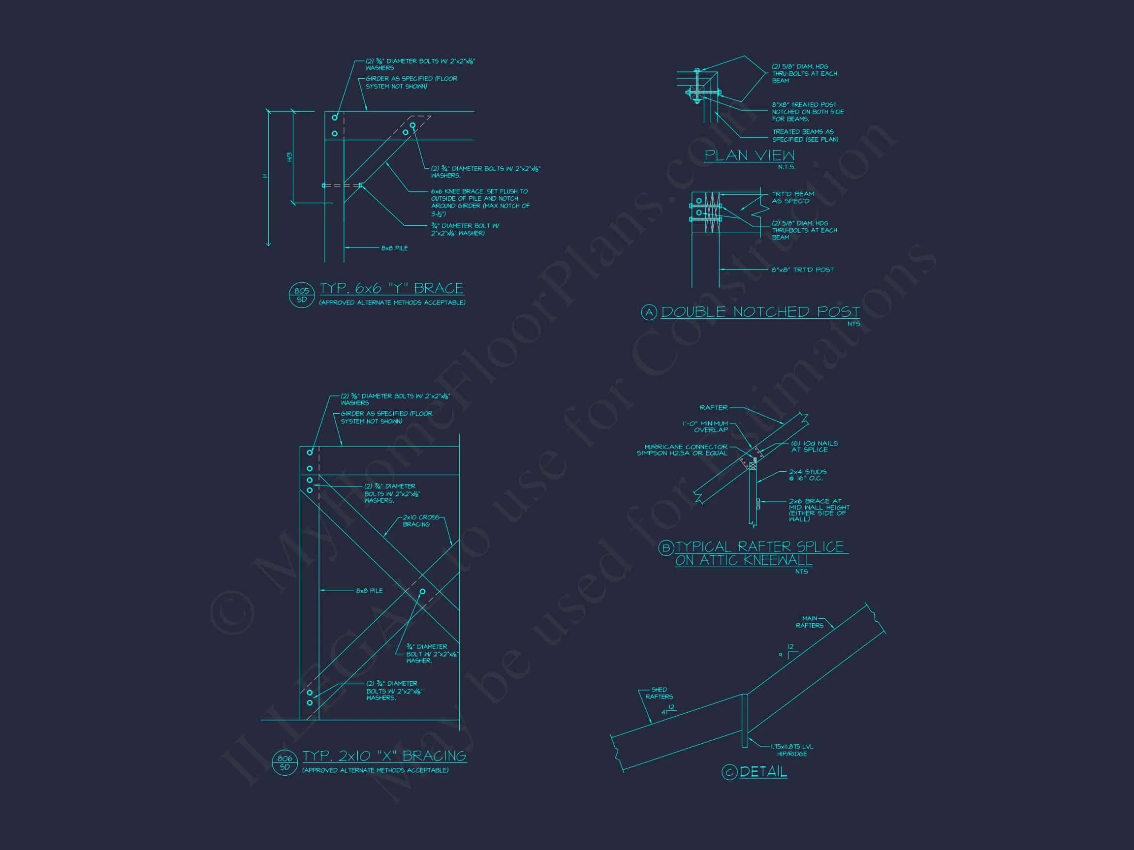 19-1442 CART PLAN - Modern Golf Cart Plan with CAD-Ready Architecture Design 3 Modern Golf Cart Plan with CAD-Ready Architecture Design