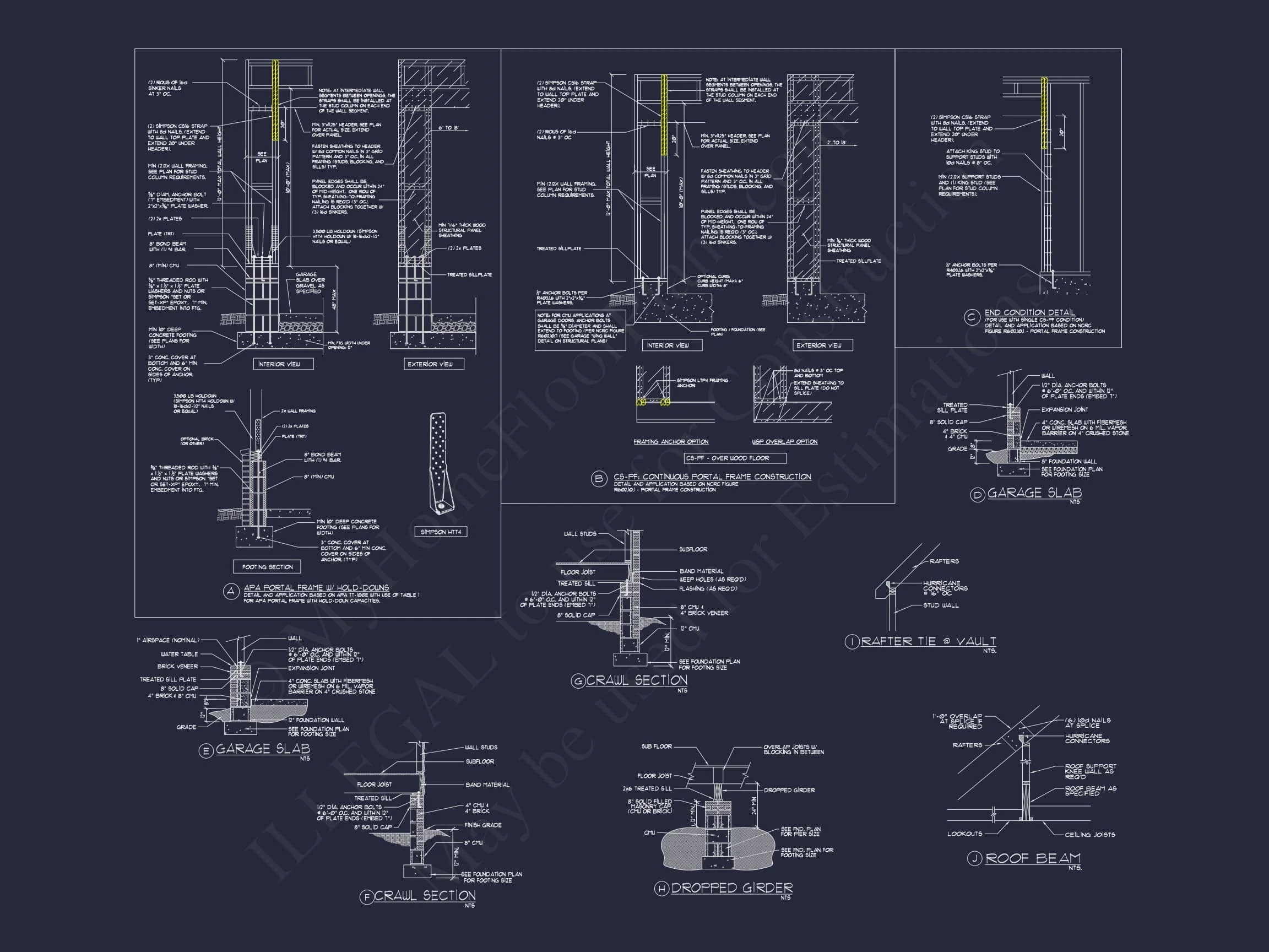 14-2129 HOUSE PLAN - Elegant House Blueprint with Floor Plan | CAD Architecture Designs 4 Elegant Home Blueprint with Floor Plan | CAD Architecture Designs