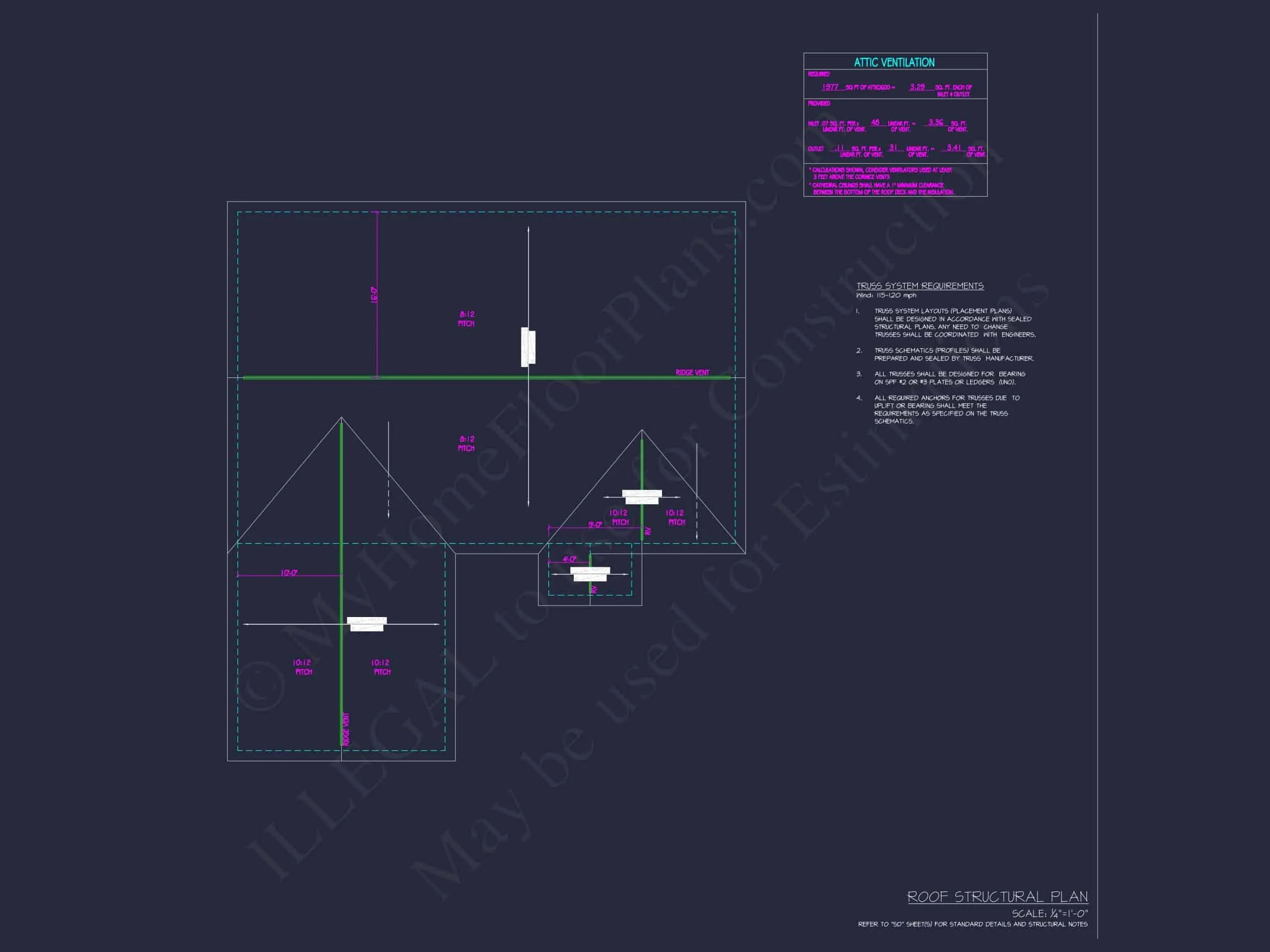 20-1708 HOUSE PLAN - Modern CAD House Design with Open Floor Plan and Garage 3 Modern CAD Home Design with Open Floor Plan and Garage