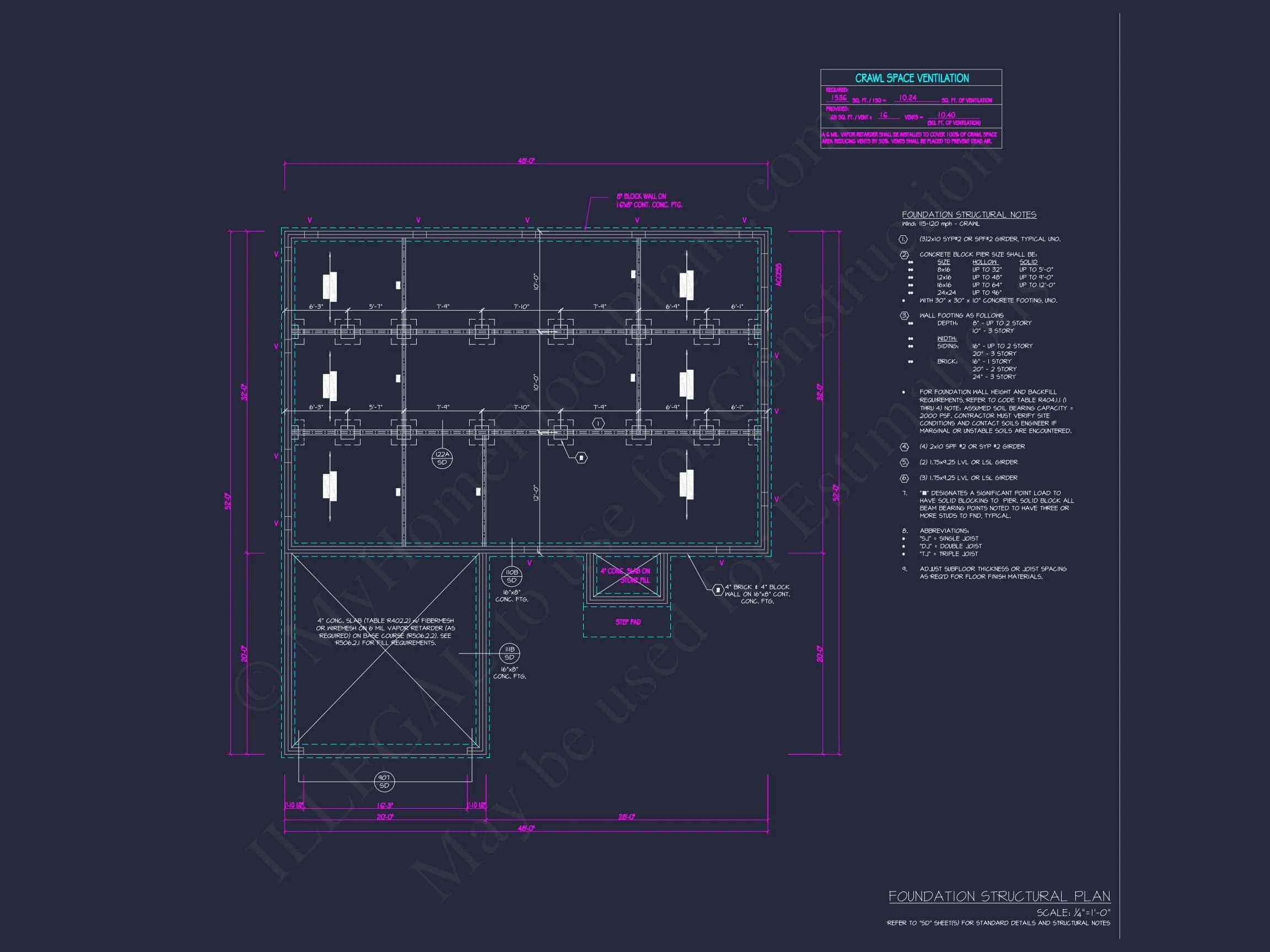 20-1708 HOUSE PLAN - Modern CAD House Design with Open Floor Plan and Garage 5 Modern CAD Home Design with Open Floor Plan and Garage