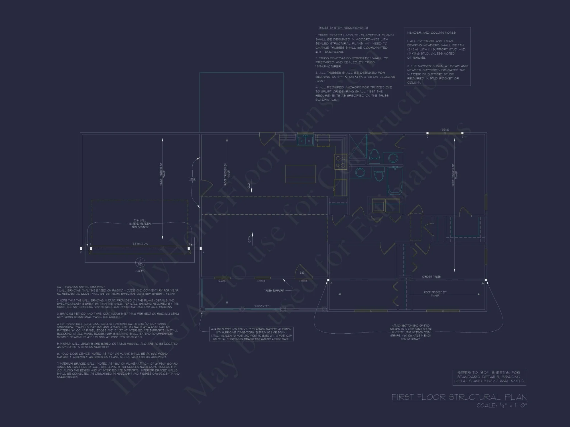 Beautiful Ranch House Floor Plan with CAD Designs & Blueprint