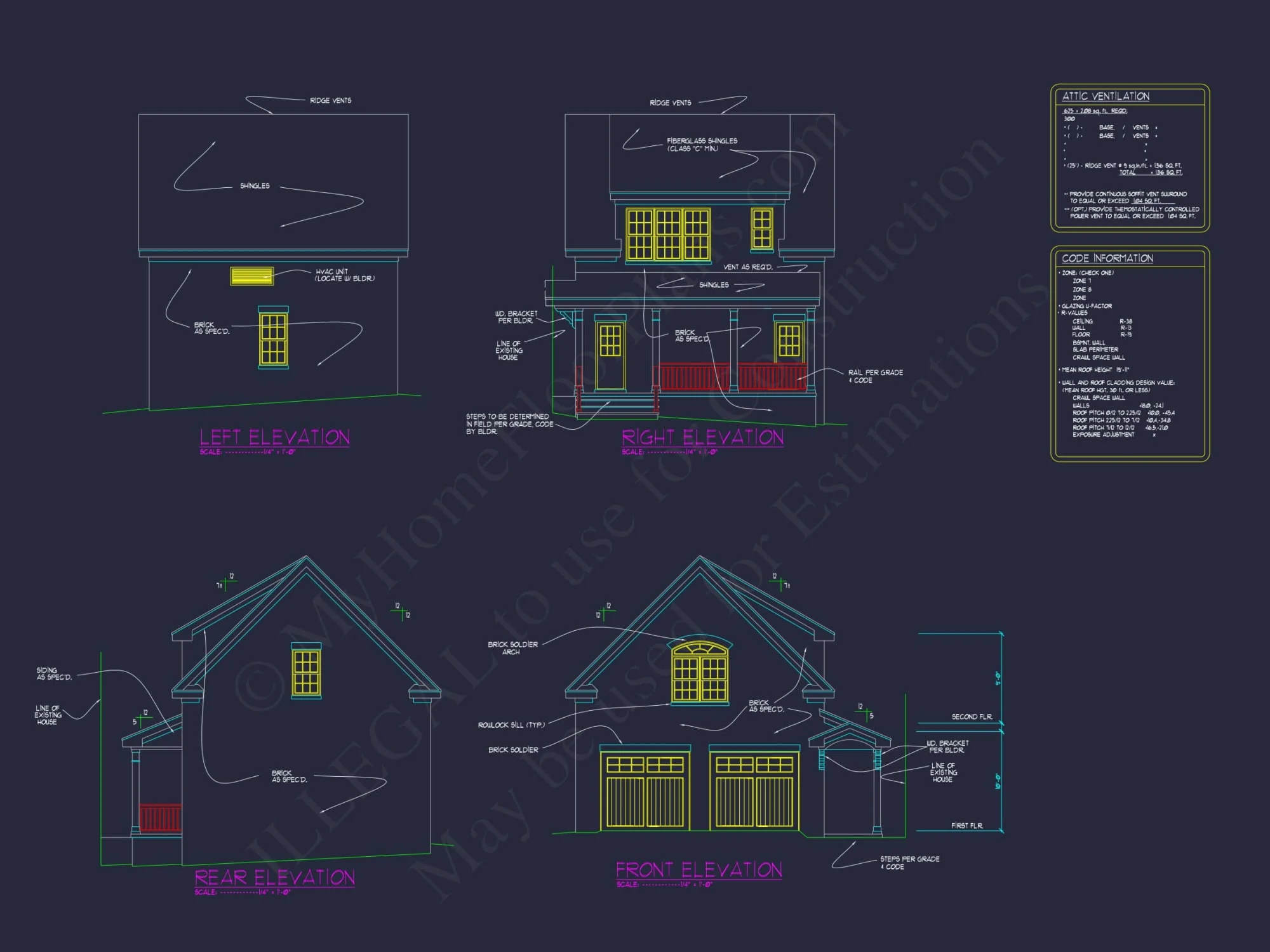 Elegant Garage Living Space Plan – CAD Architecture Blueprint