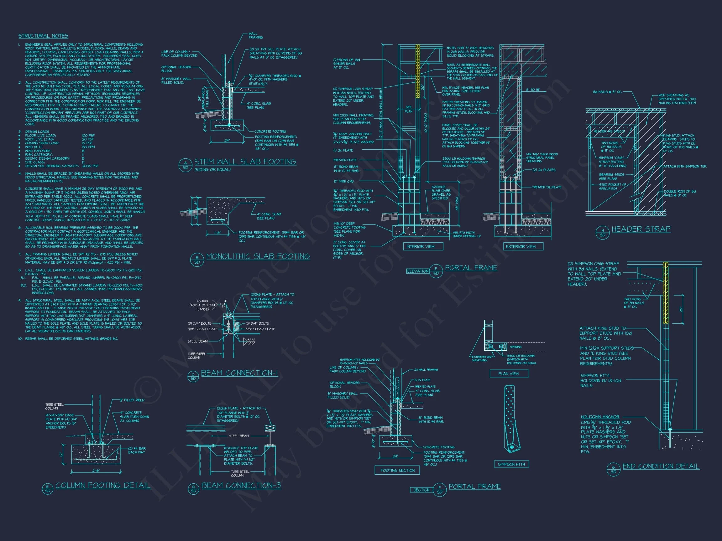 19-2288 POOLHOUSE PLAN - Modern Pool House Plan with Floor Plan and CAD Designs 5 Modern Pool House Plan with Floor Plan and CAD Designs