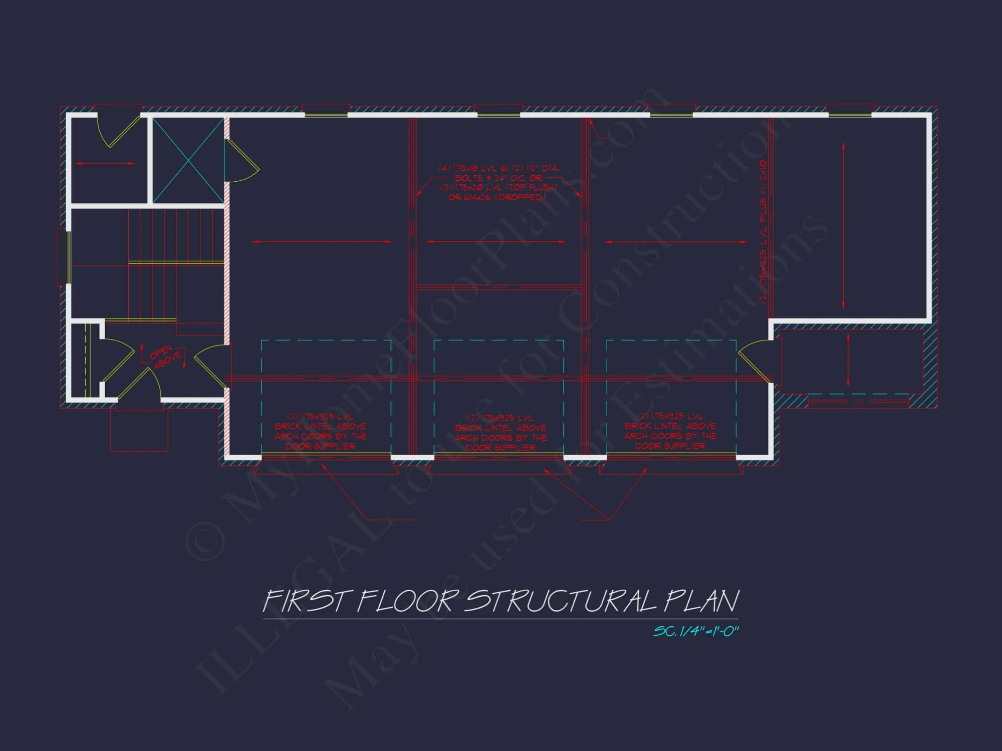 Stunning Traditional 2-Story House Plan with Vaulted Ceilings & Brick Exterior