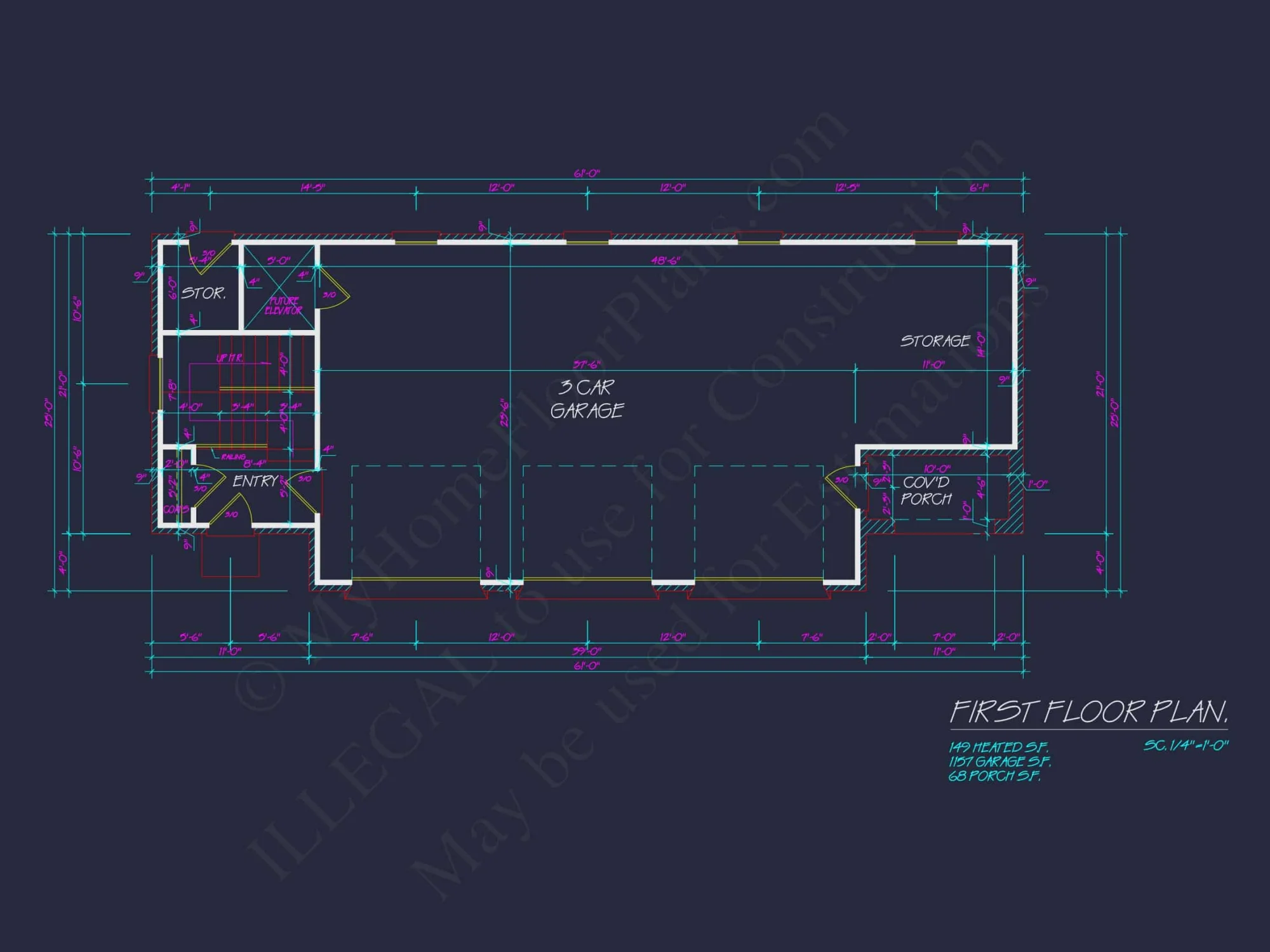 Stunning Traditional 2-Story House Plan with Vaulted Ceilings & Brick Exterior