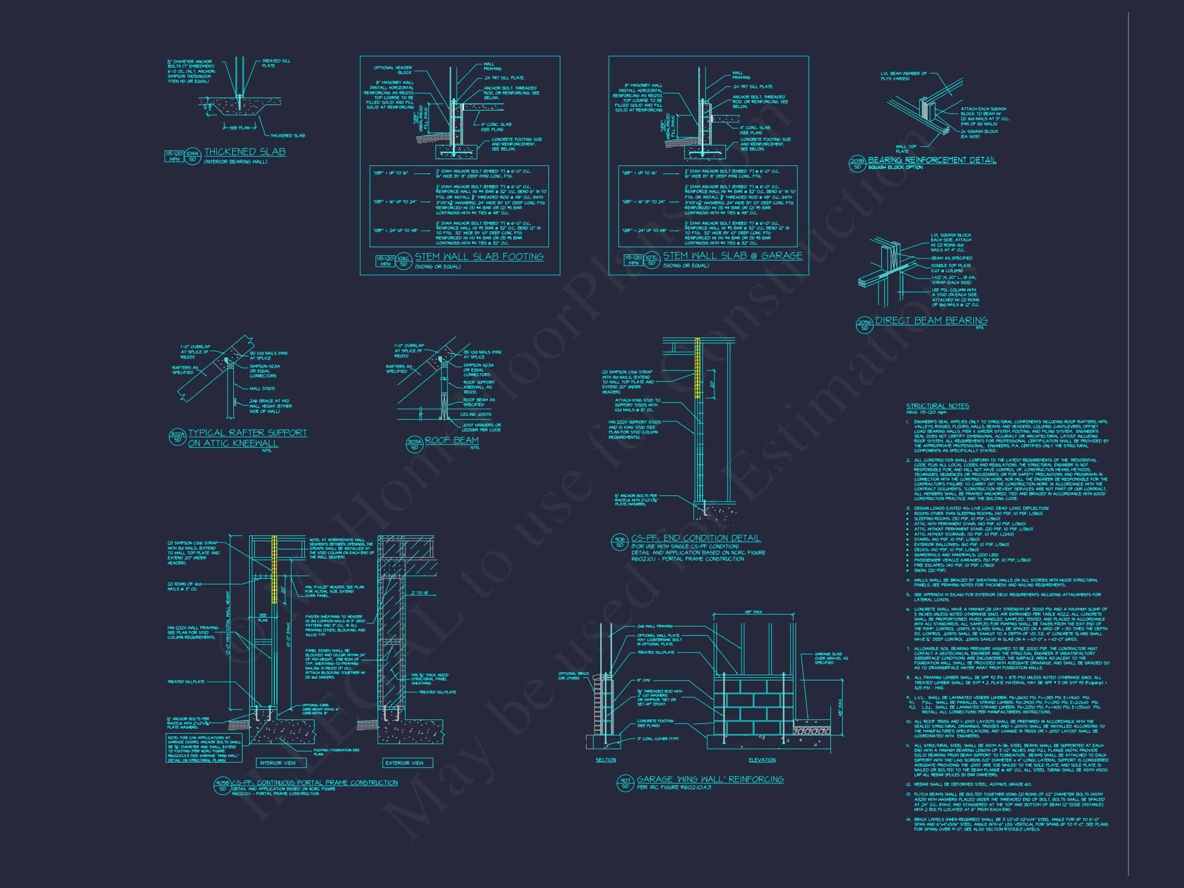 20-1148 4-UNIT TOWNHOUSE PLAN - Elegant Townhouse Blueprints Featuring Modern Architecture 13 Elegant Townhome Blueprints Featuring Modern Architecture