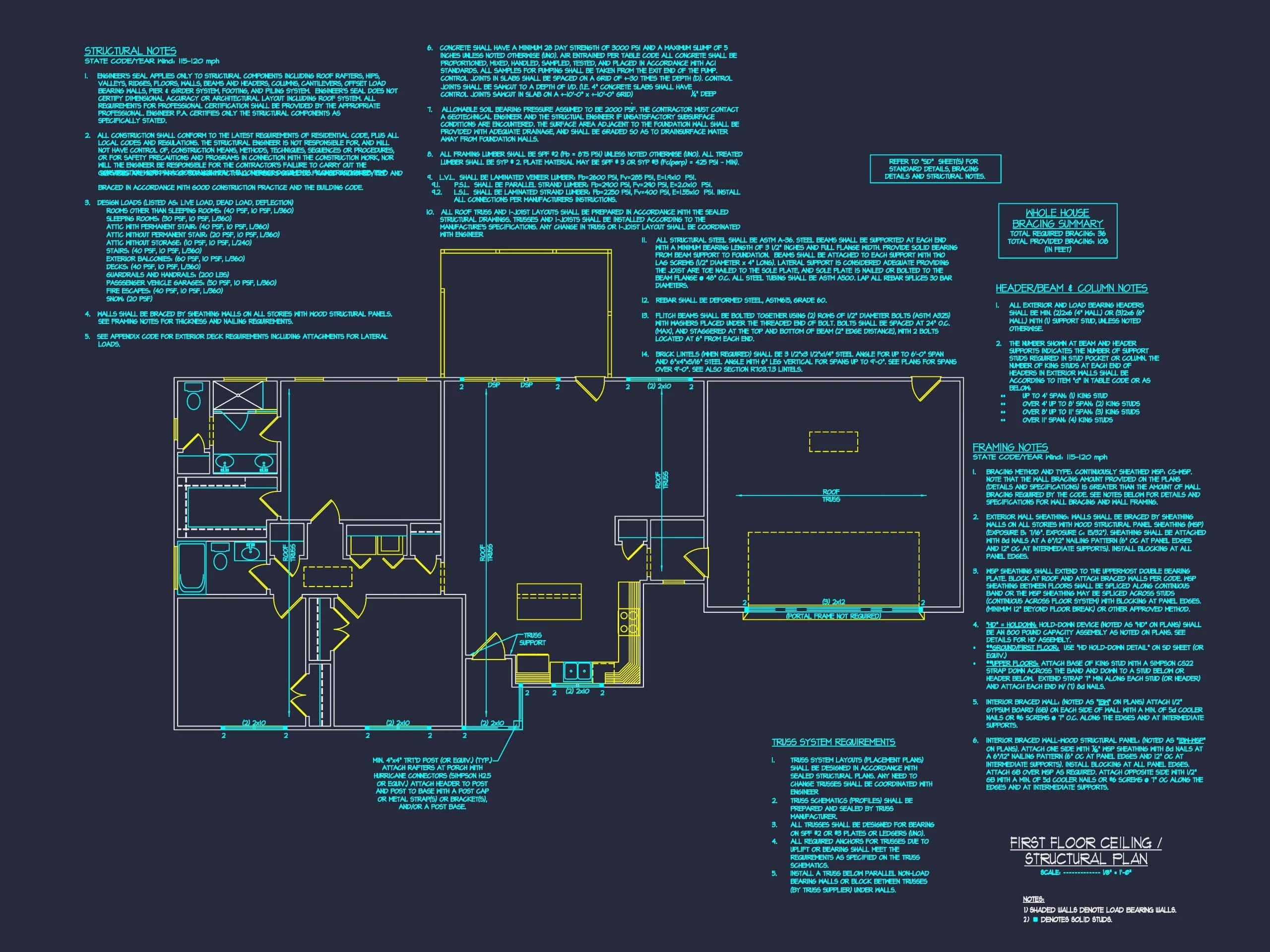 19-1460 HOUSE PLAN - Charming House Plan with CAD Blueprint and Modern Designs 15 Charming 1-Story House Plan with Craftsman Design & CAD Blueprints