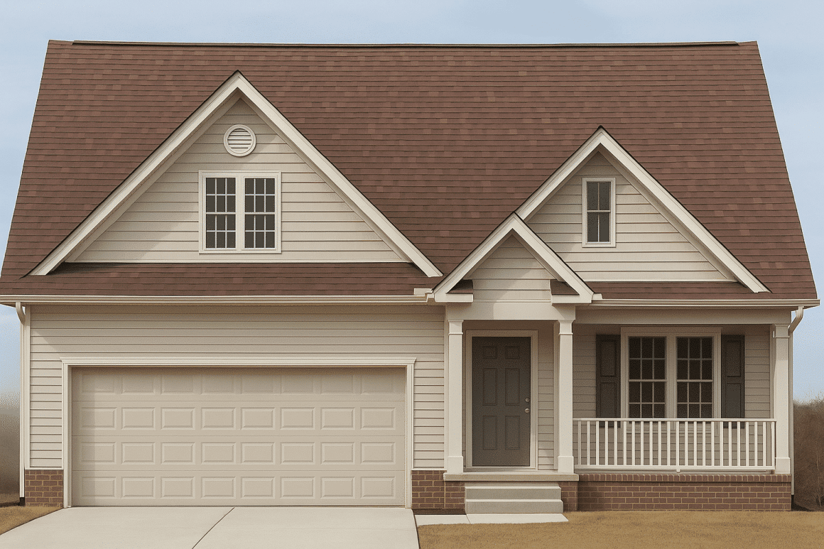 Craftsman house Floor Plan - CAD Blueprint for Modern Designs