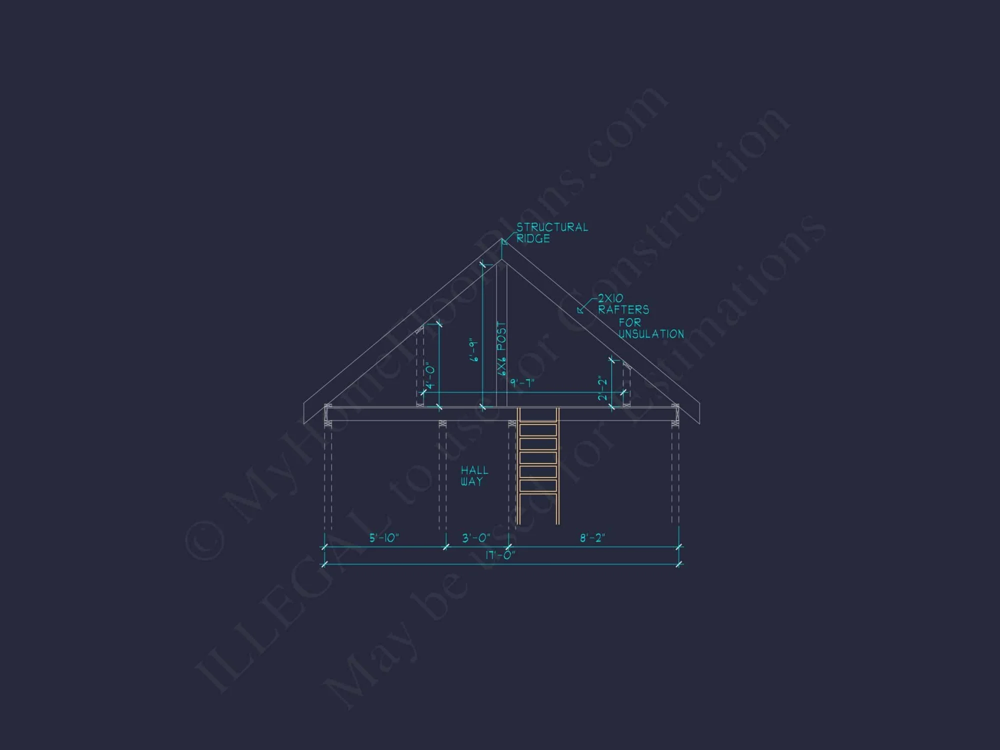 Cozy 1-Bedroom House Plan with Vaulted Ceilings & Open Layout