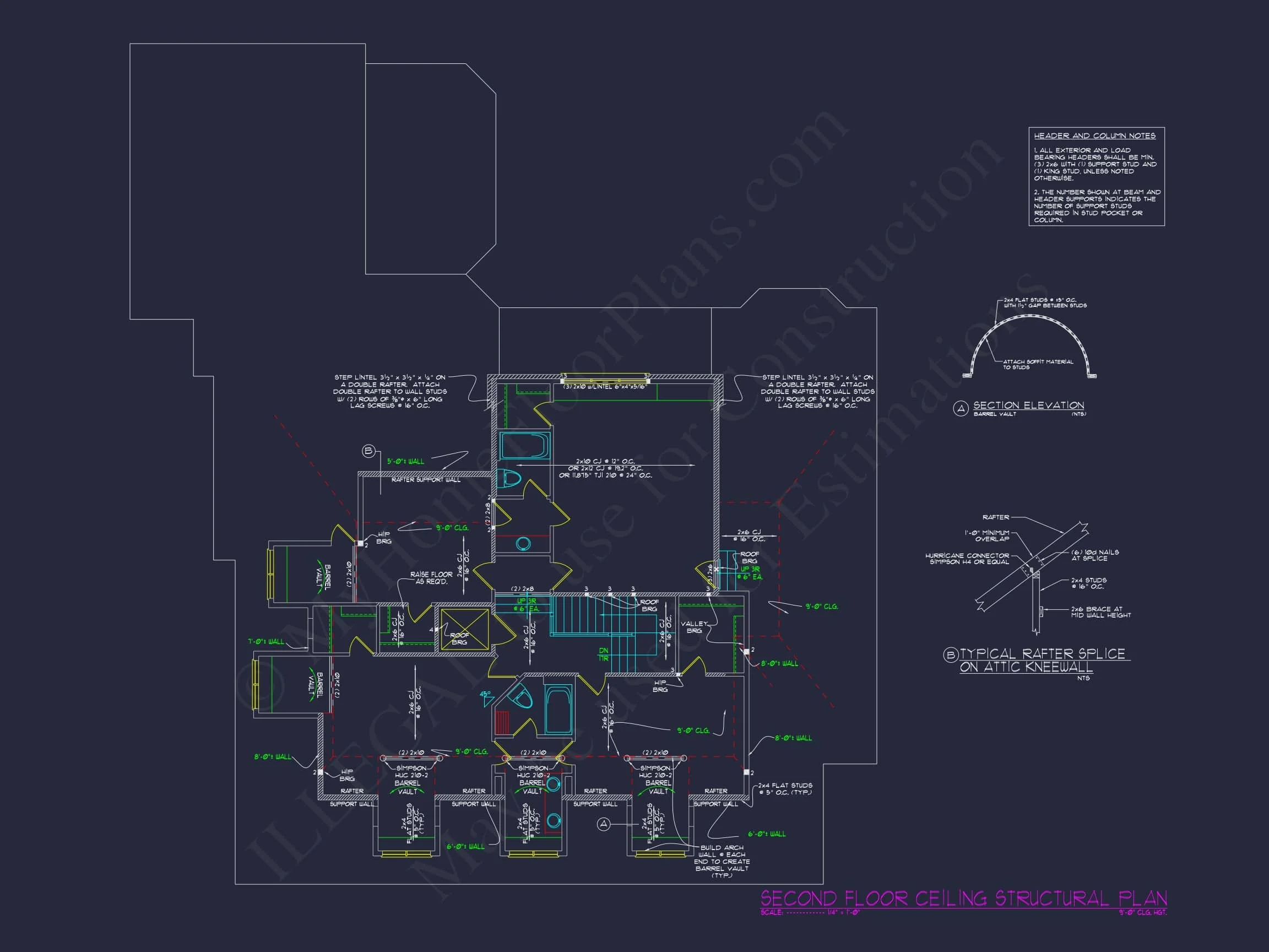 11-1969 HOUSE PLAN - Elegant House Plan - Luxury Floor Plan & CAD Design Blueprint 8 Elegant house Plan - Luxury Floor Plan & CAD Design Blueprint