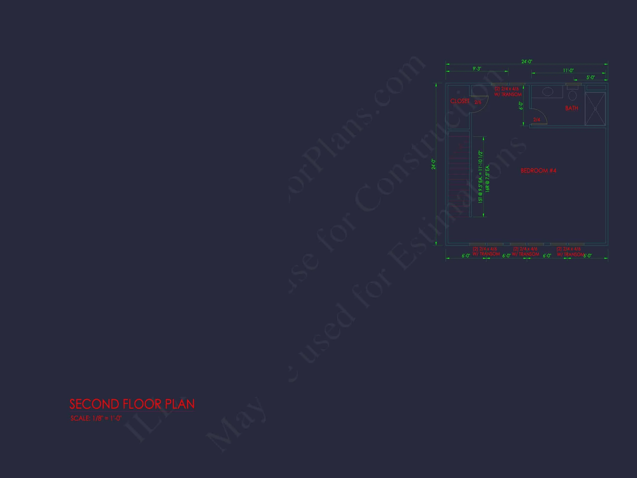 13-1358 GARAGE ADU - Modern Barn-Style House Plan with Garage and Living Space 9 Modern Barn-Style House Plan with Garage and Open-Concept Living