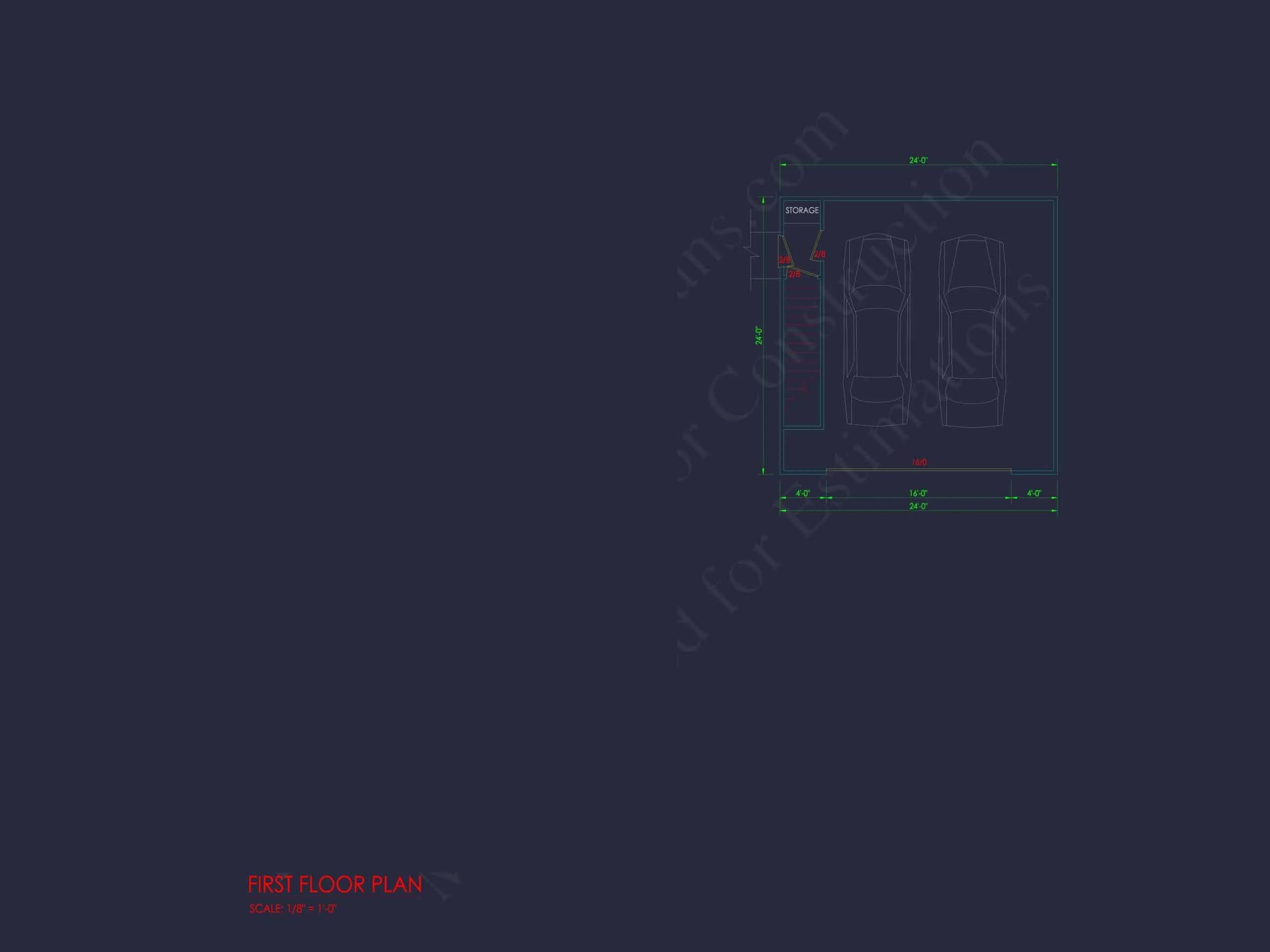 13-1358 GARAGE ADU - Modern Barn-Style House Plan with Garage and Living Space 10 Modern Barn-Style House Plan with Garage and Open-Concept Living