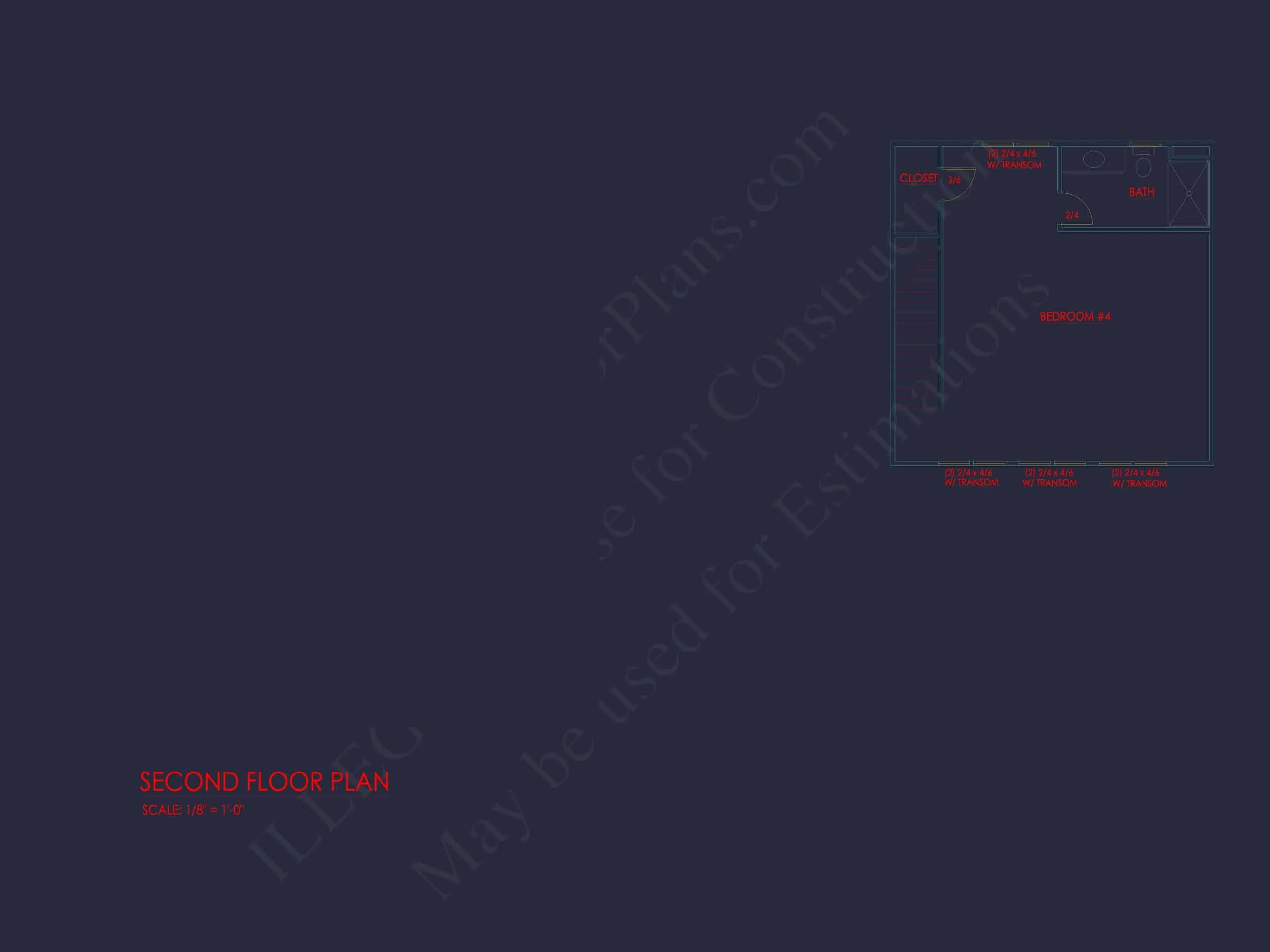 13-1358 GARAGE ADU - Modern Barn-Style House Plan with Garage and Living Space 11 Modern Barn-Style House Plan with Garage and Open-Concept Living