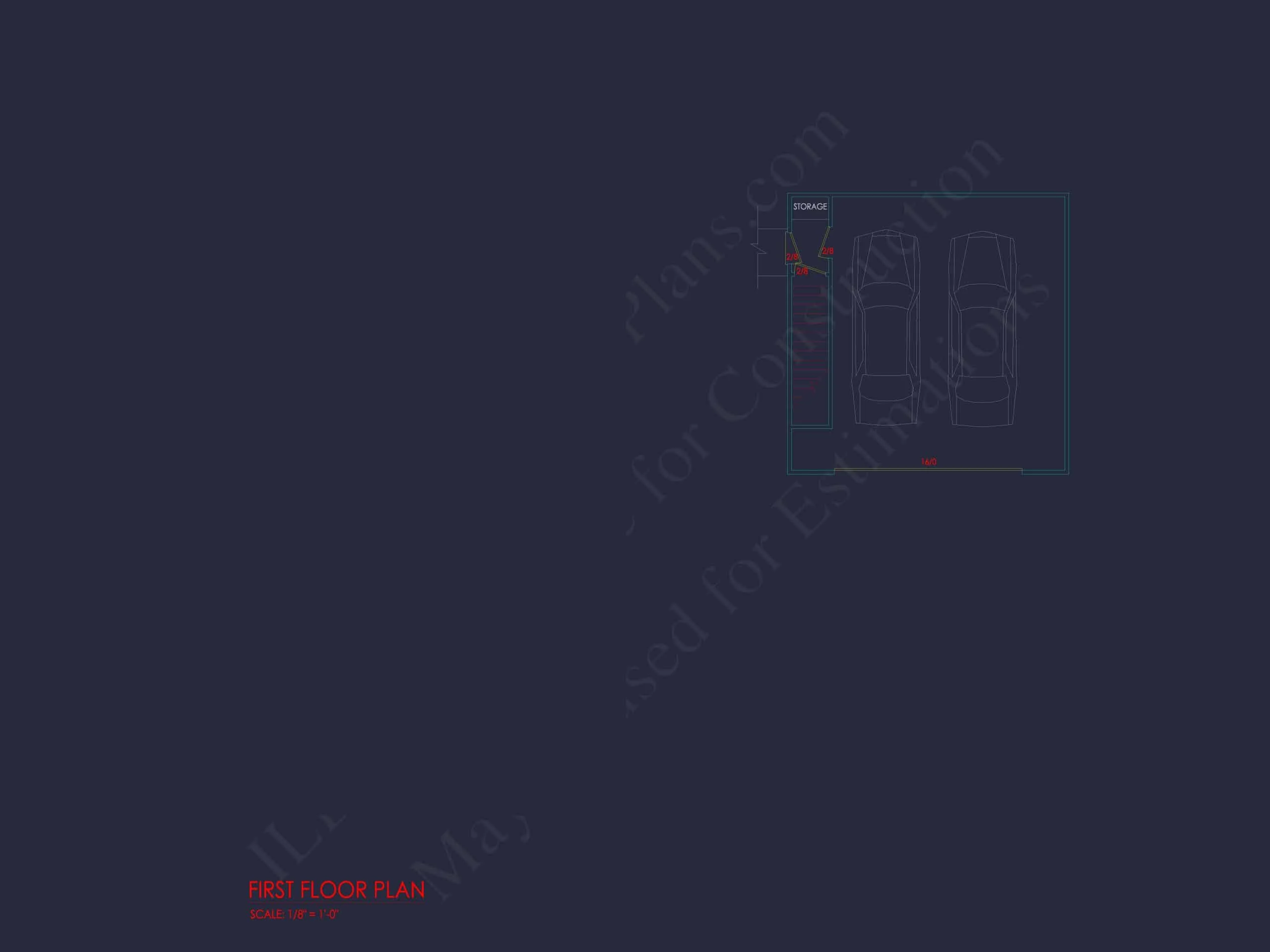 13-1358 GARAGE ADU - Modern Barn-Style House Plan with Garage and Living Space 12 Modern Barn-Style House Plan with Garage and Open-Concept Living