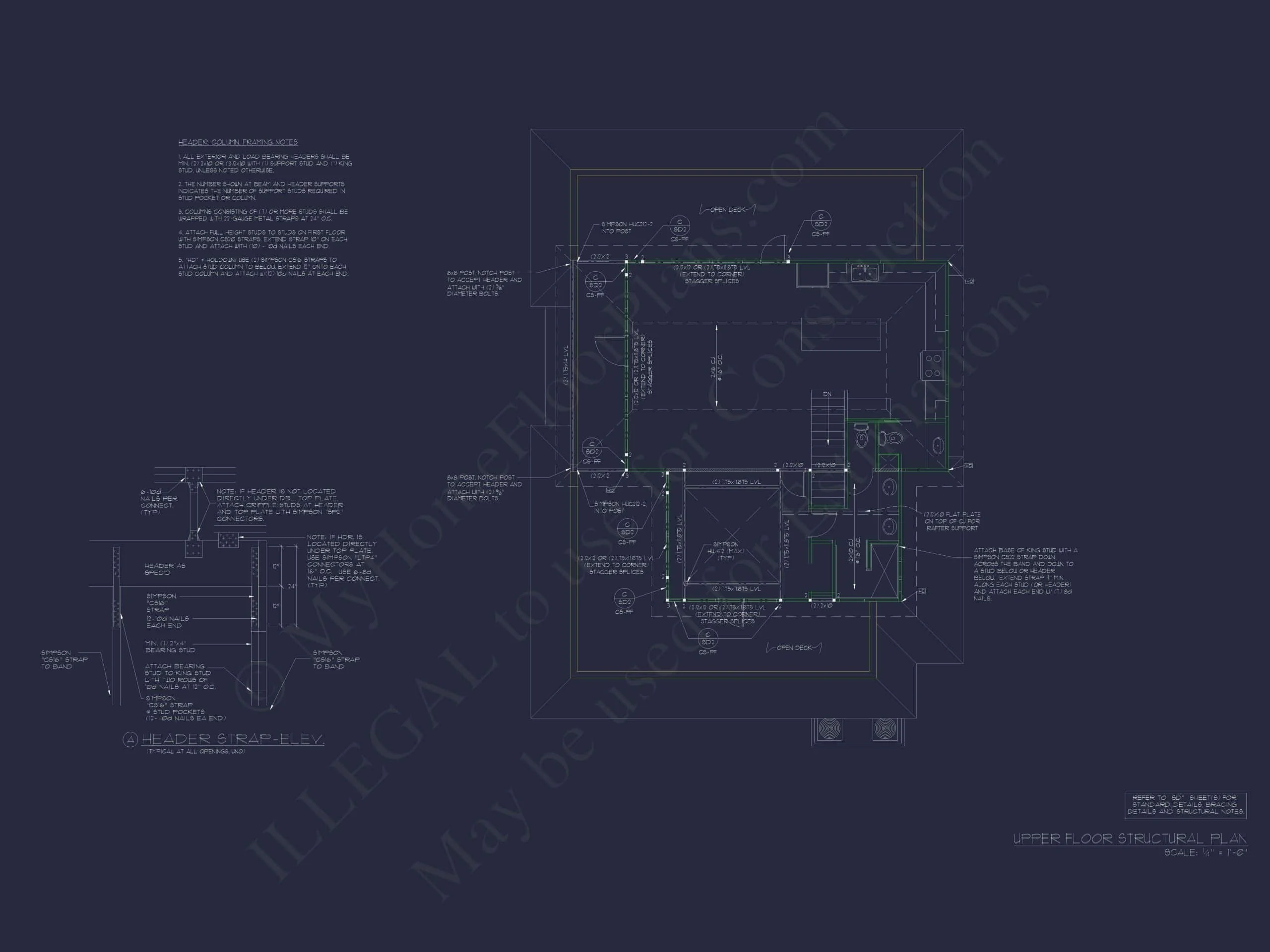 15-1024 HOUSE PLAN - Modern Beach House Plan with Spacious Floor Design 15 Modern Beach Home Plan with Spacious Floor Design