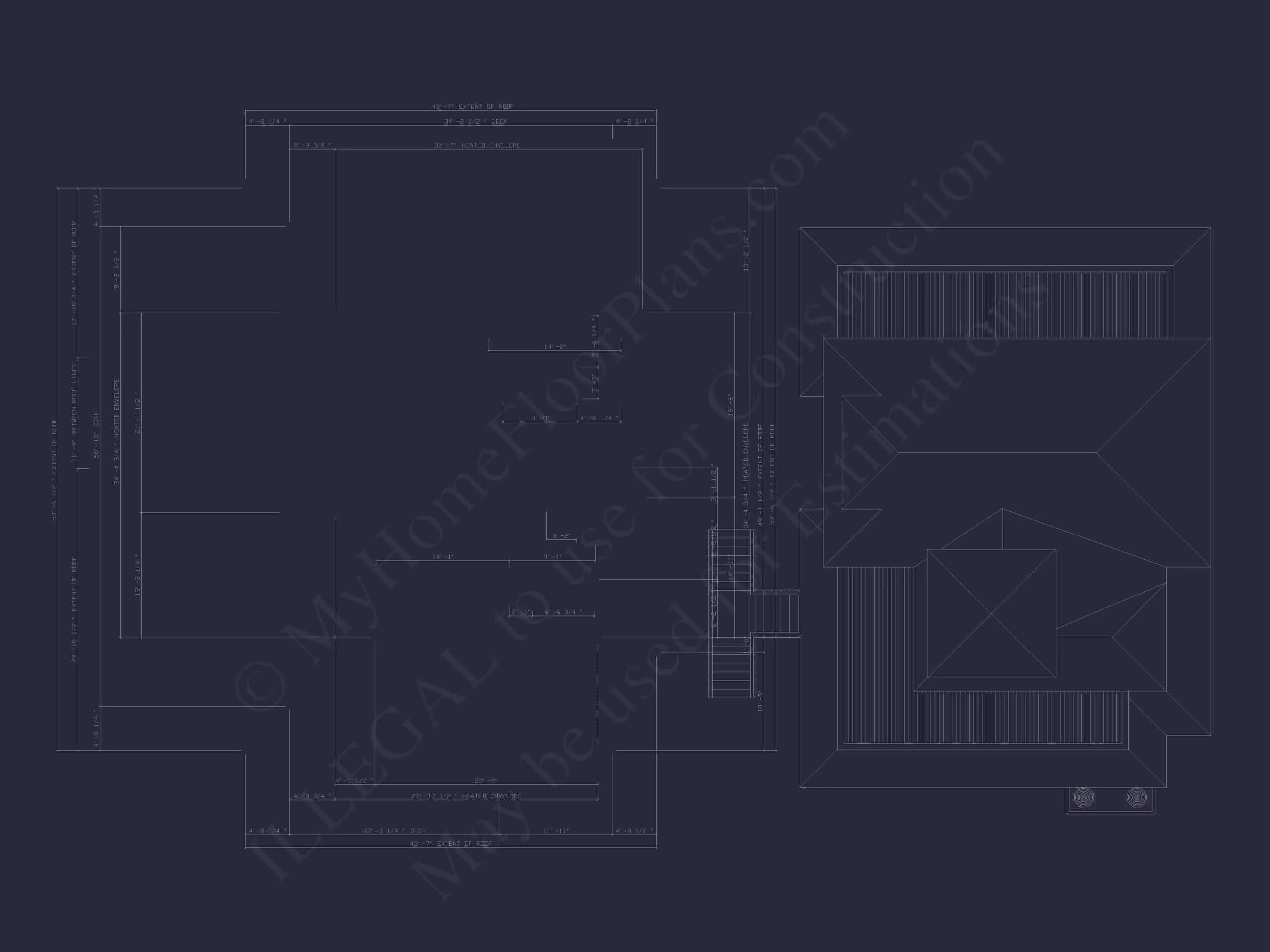 15-1024 HOUSE PLAN - Modern Beach House Plan with Spacious Floor Design 10 Modern Beach Home Plan with Spacious Floor Design