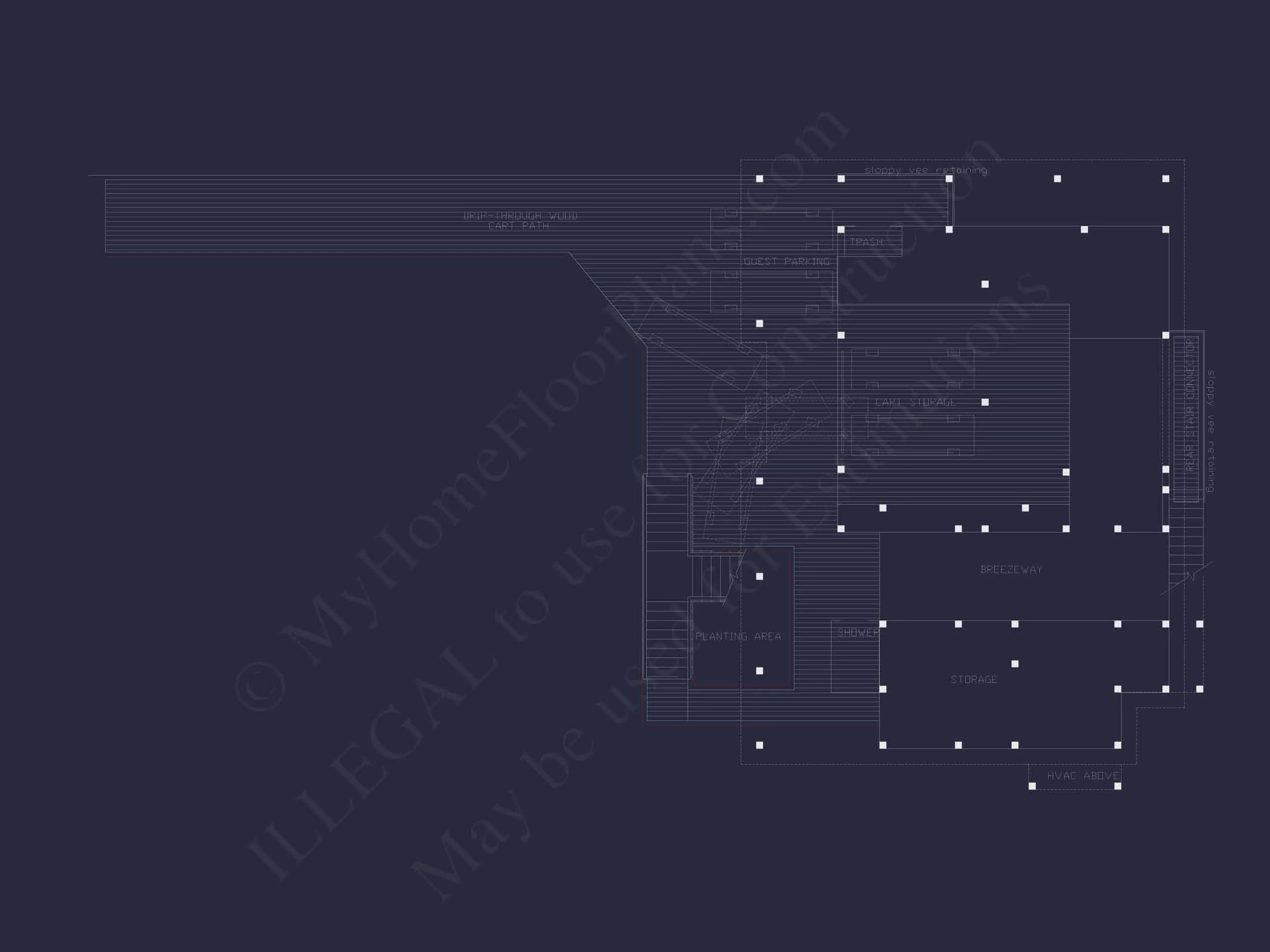 15-1024 HOUSE PLAN - Modern Beach House Plan with Spacious Floor Design 8 Modern Beach Home Plan with Spacious Floor Design