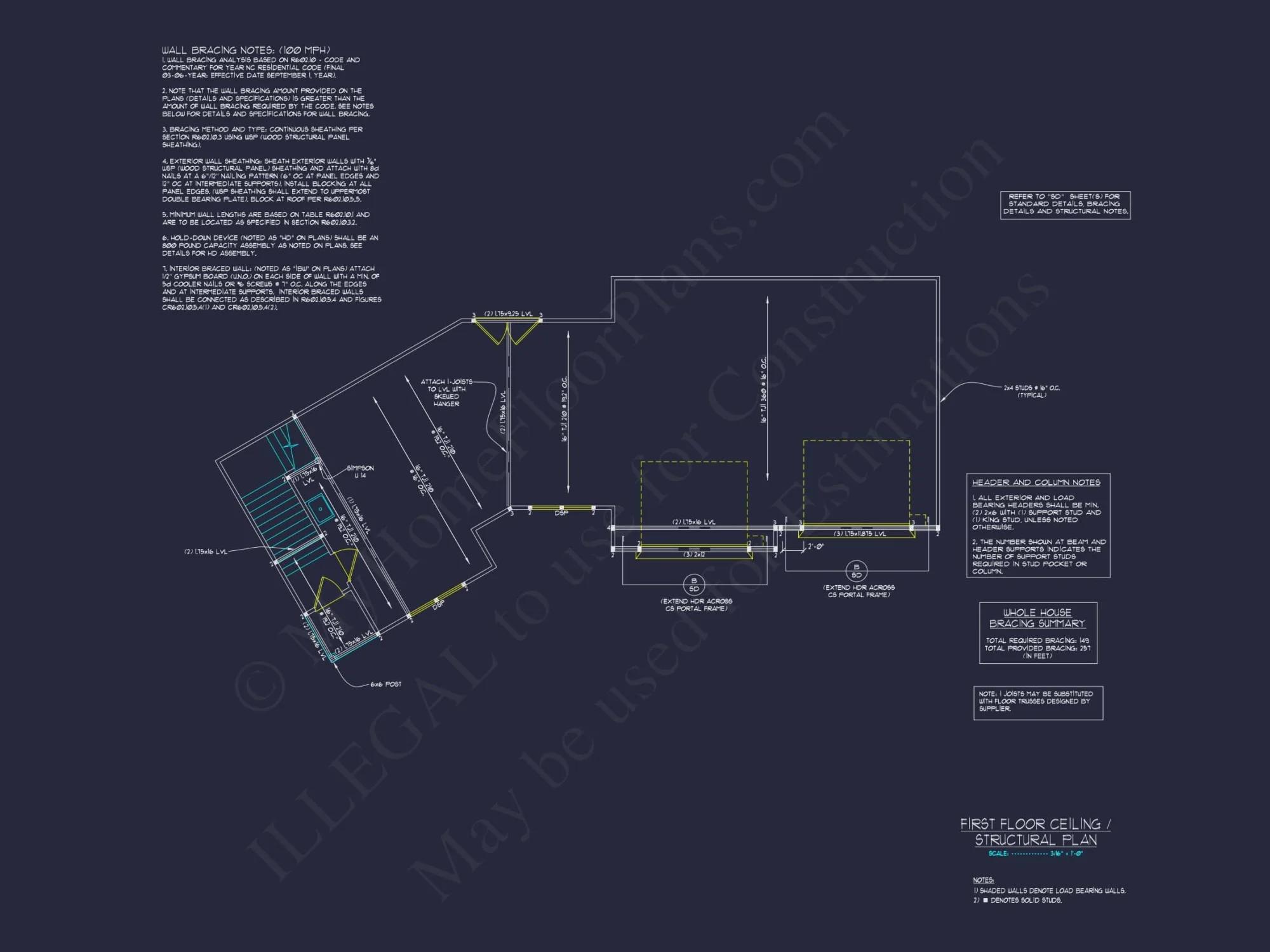 2-Story House Plan with Workshop and CAD Architecture Design