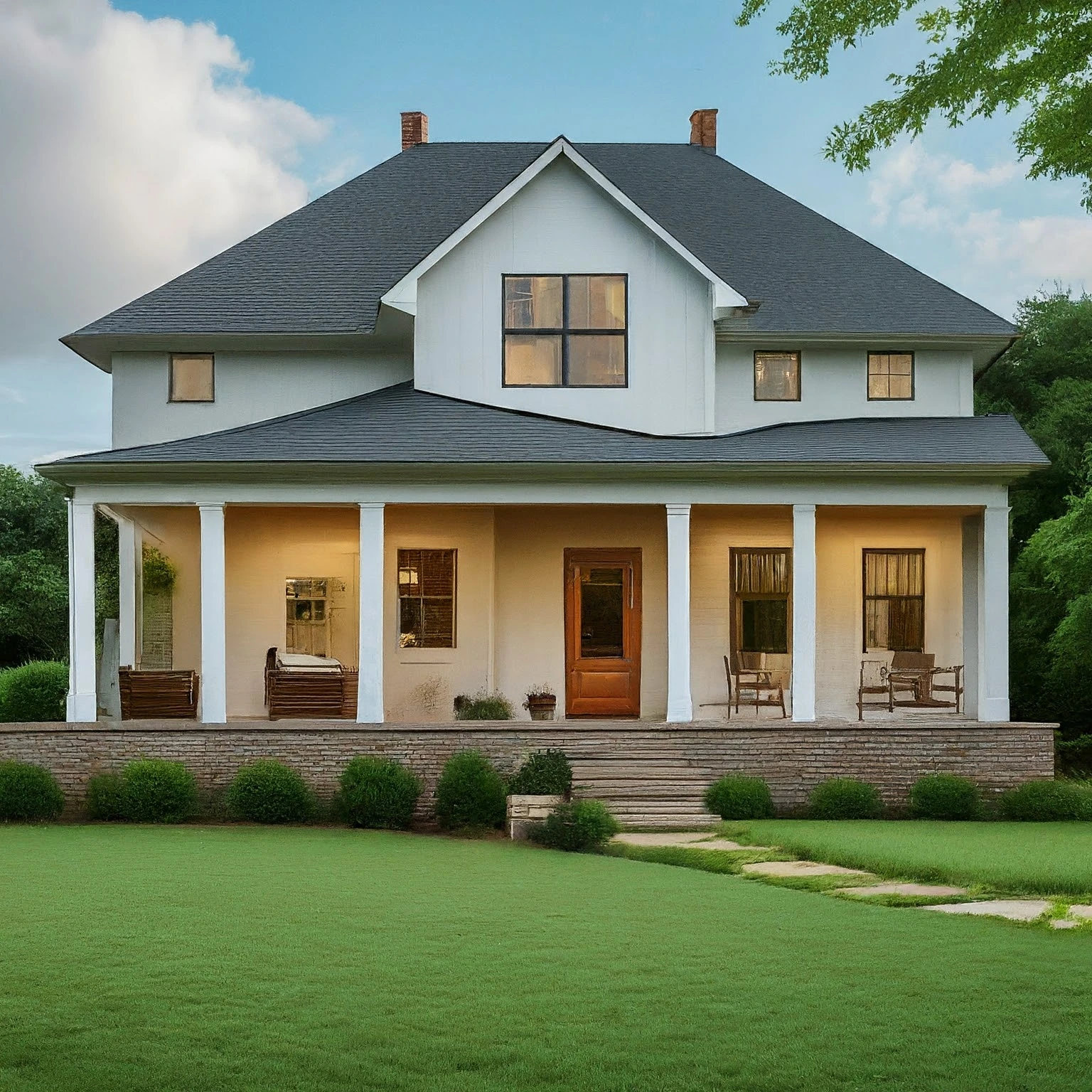 Charming Farmhouse Home Plan: Floor Plans & Designs Online Discover our charming Country Farmhouse Plans with detailed floor plans and unique designs. Perfect for your dream house! Browse and buy your ideal house plan today.