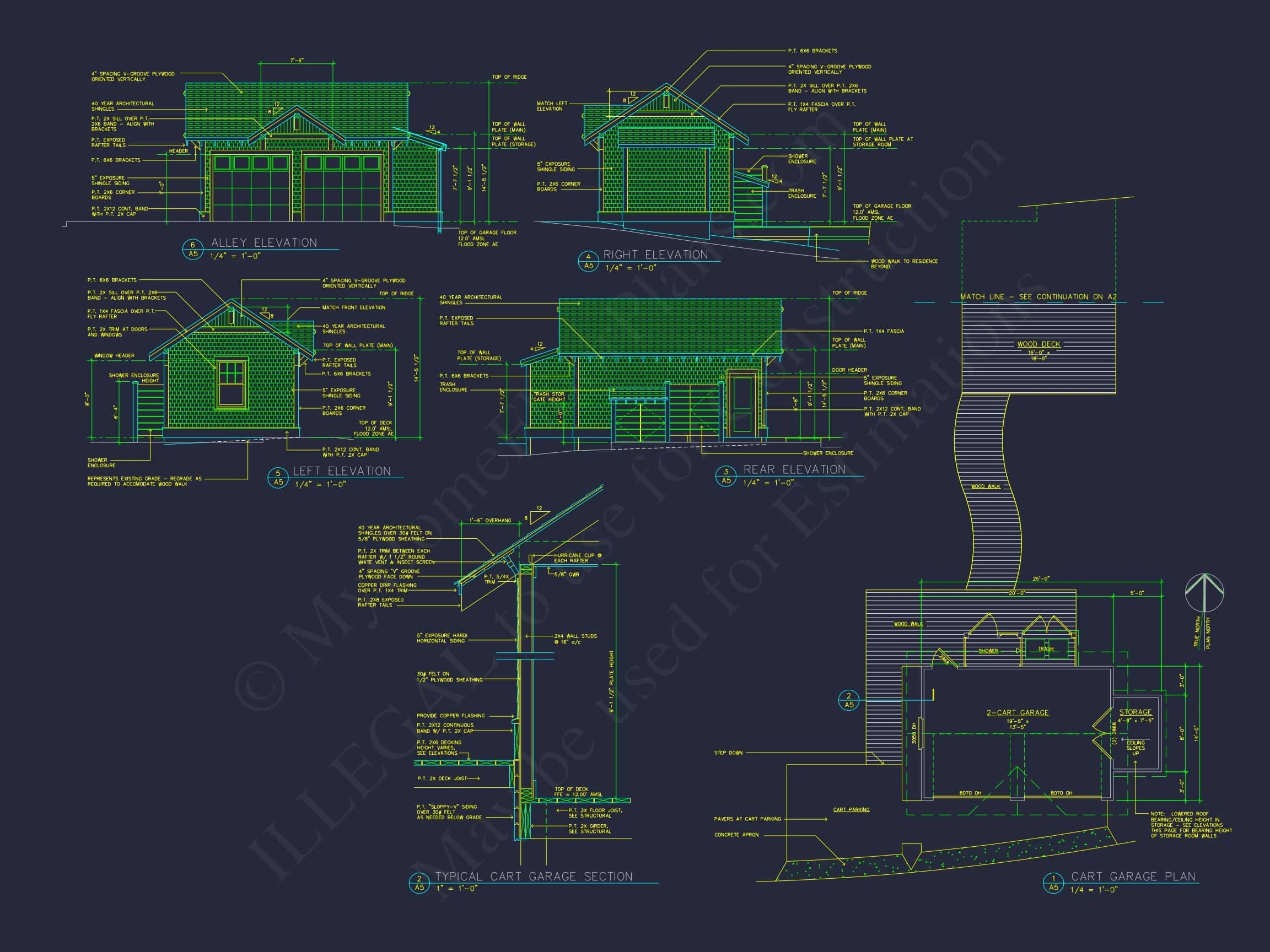 13-1216B HOUSE PLAN - Charming 2-Story House Plan: Modern CAD Architecture Designs 9 Charming 2-Story House Plan with Modern CAD Architecture & Coastal Flair