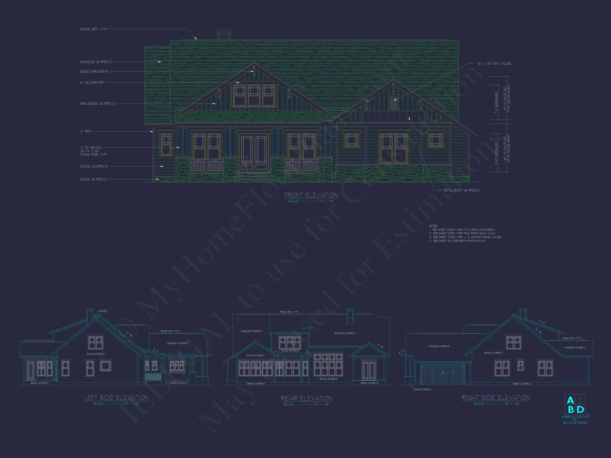 Spacious 1.5-Story Craftsman House Plan with Open Floor Layout
