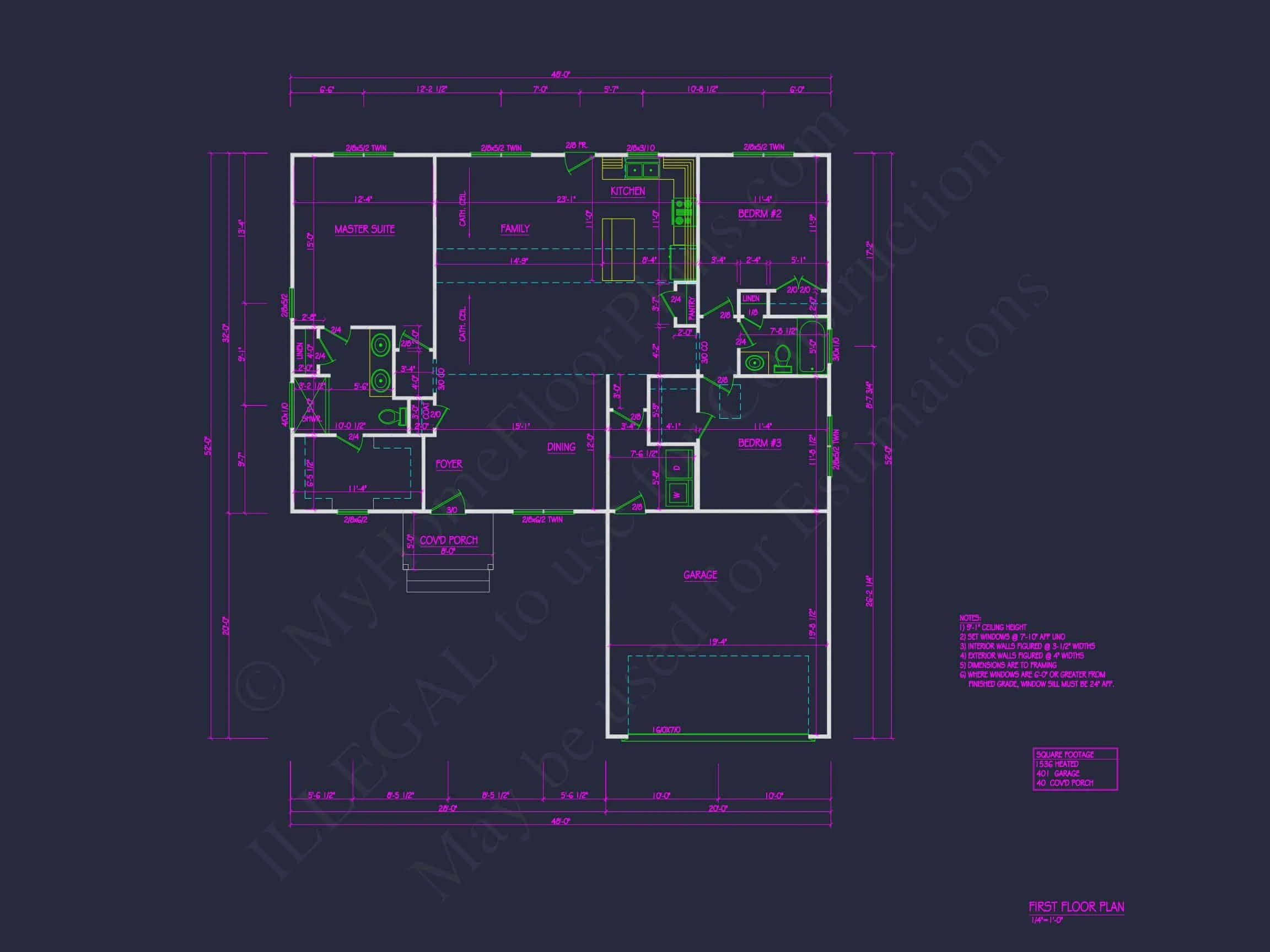 19-1550 HOUSE PLAN - Beautiful Ranch House Plan with Open Floor Plan and Garage 4 Beautiful Ranch house Plan with Open Floor Plan and Garage