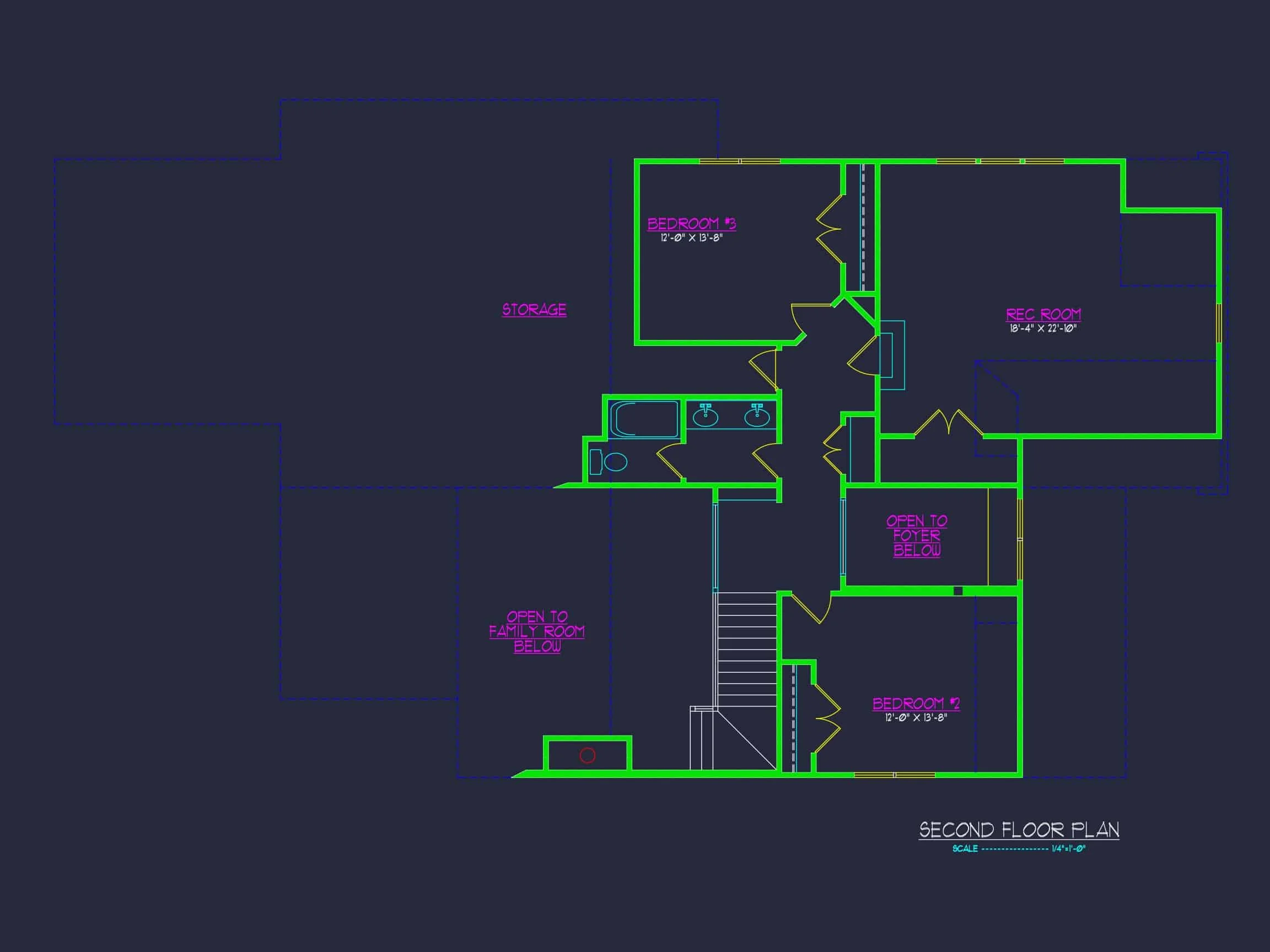 19-1303 HOUSE PLAN - Elegant House Floor Plan with CAD Designs & Blueprint Features 7 Elegant house Floor Plan with CAD Designs & Blueprint Features