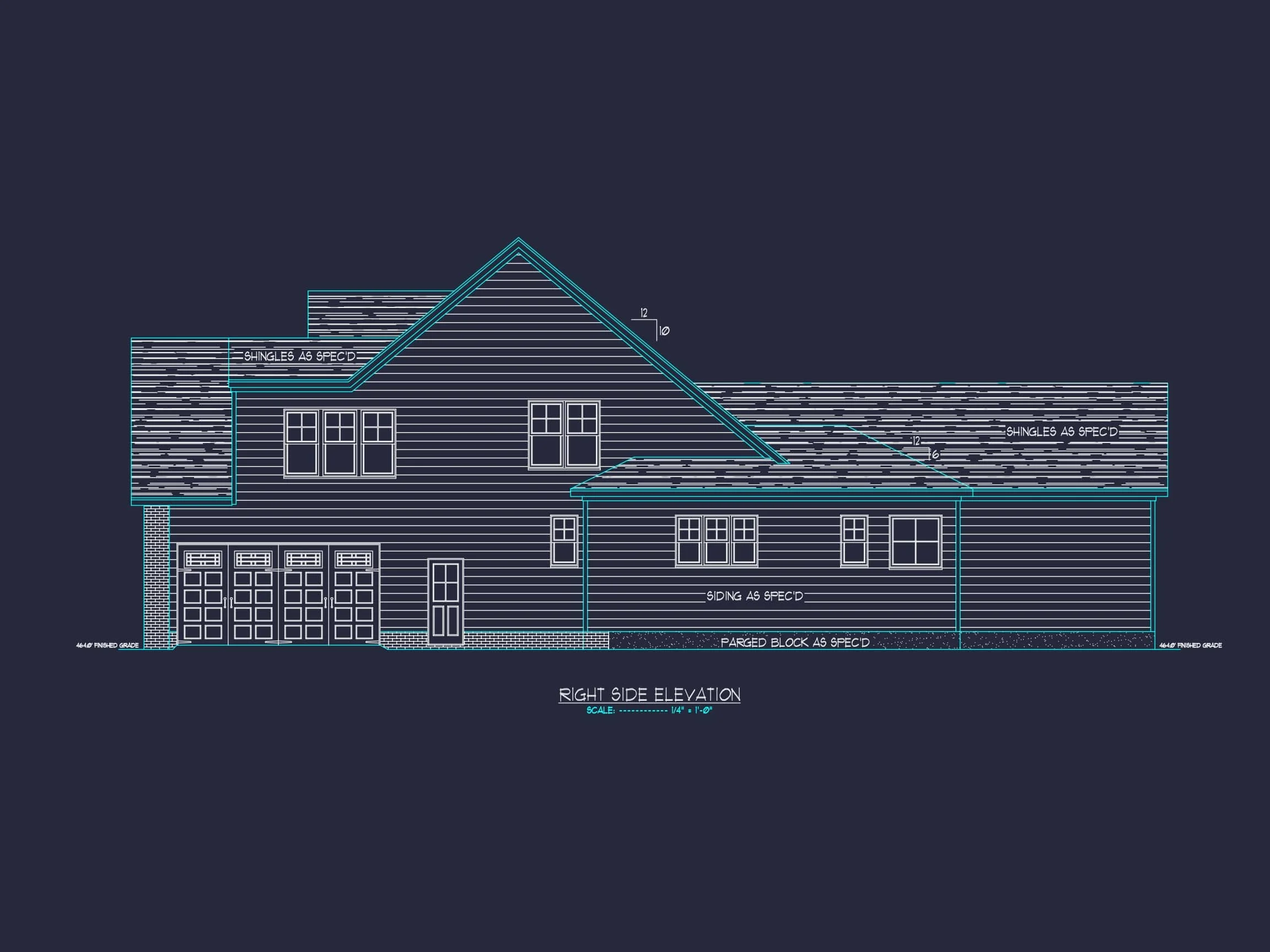 19-1303 HOUSE PLAN - Elegant House Floor Plan with CAD Designs & Blueprint Features 3 Elegant house Floor Plan with CAD Designs & Blueprint Features