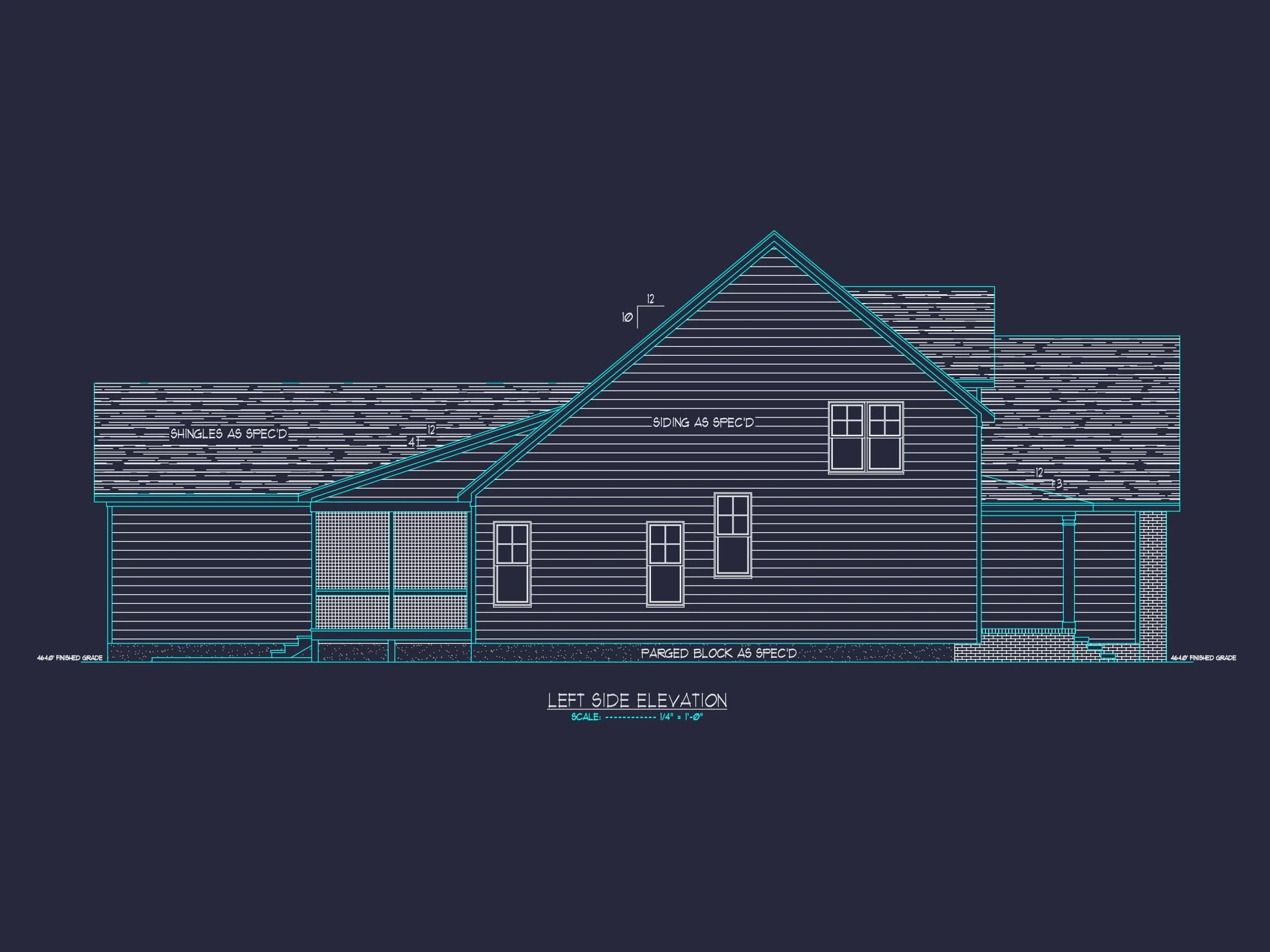 19-1303 HOUSE PLAN - Elegant House Floor Plan with CAD Designs & Blueprint Features 4 Elegant house Floor Plan with CAD Designs & Blueprint Features