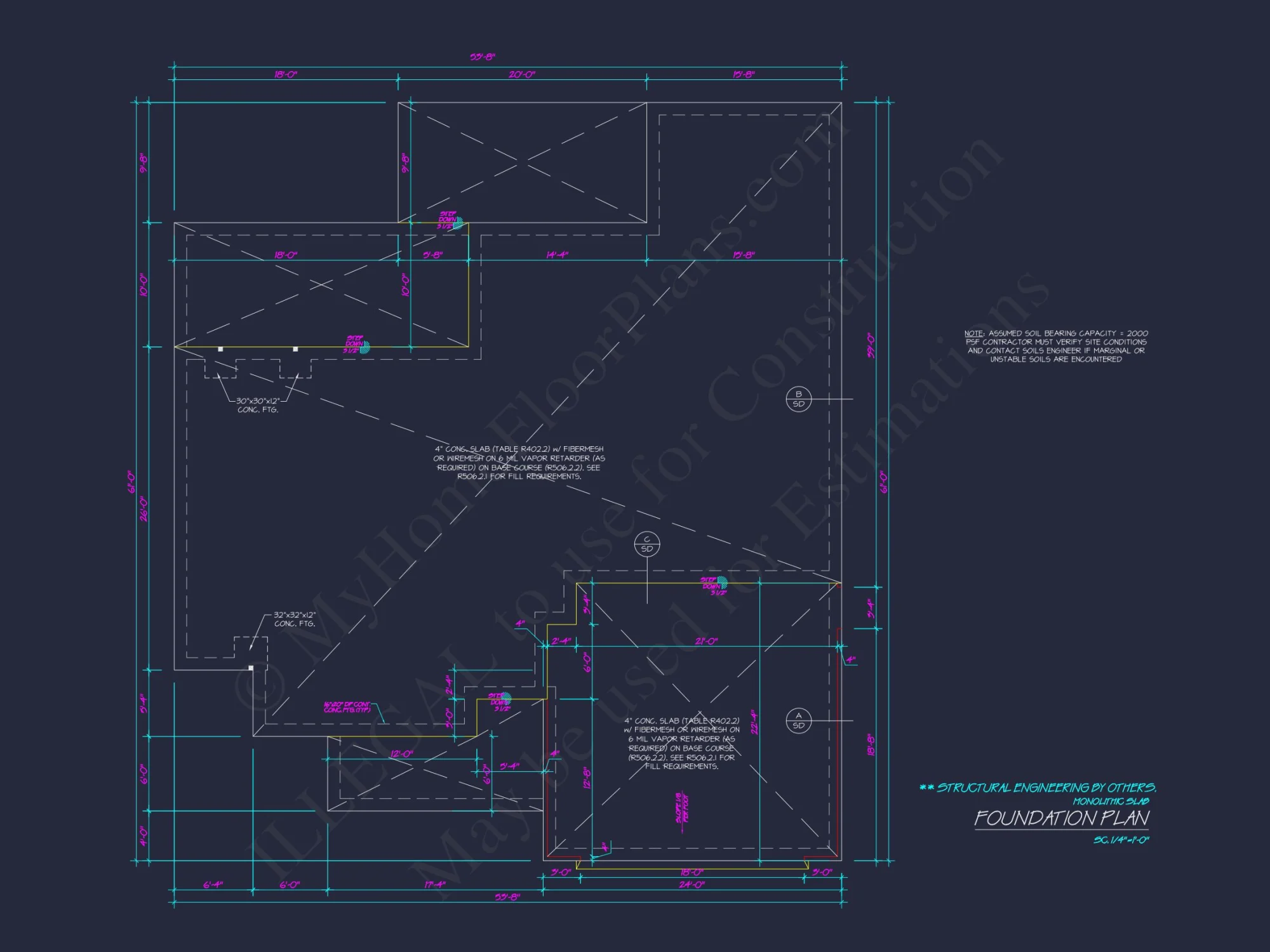 Elegant house Floor Plan with CAD Designs and Blueprint Details