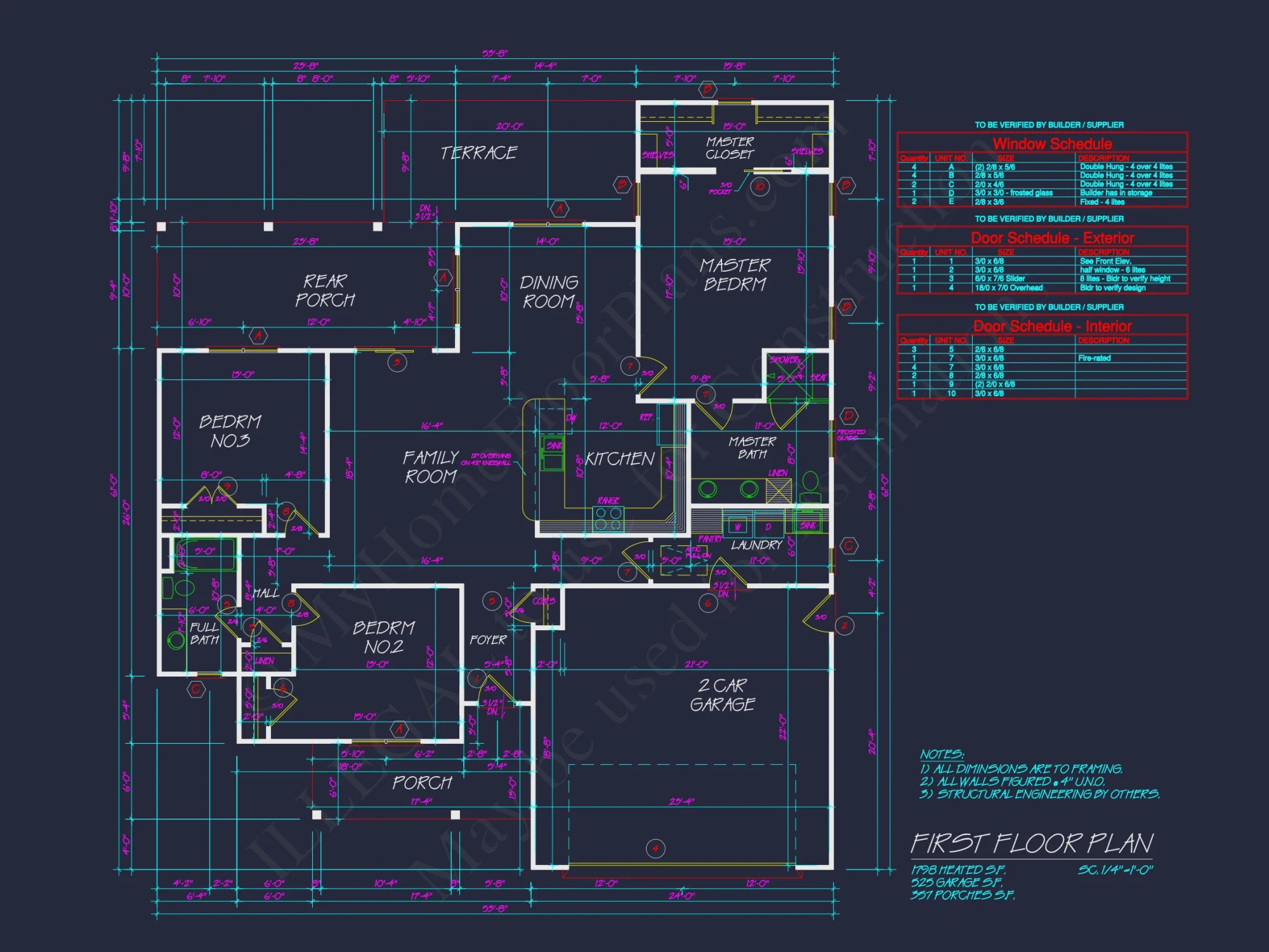 Elegant house Floor Plan with CAD Designs and Blueprint Details