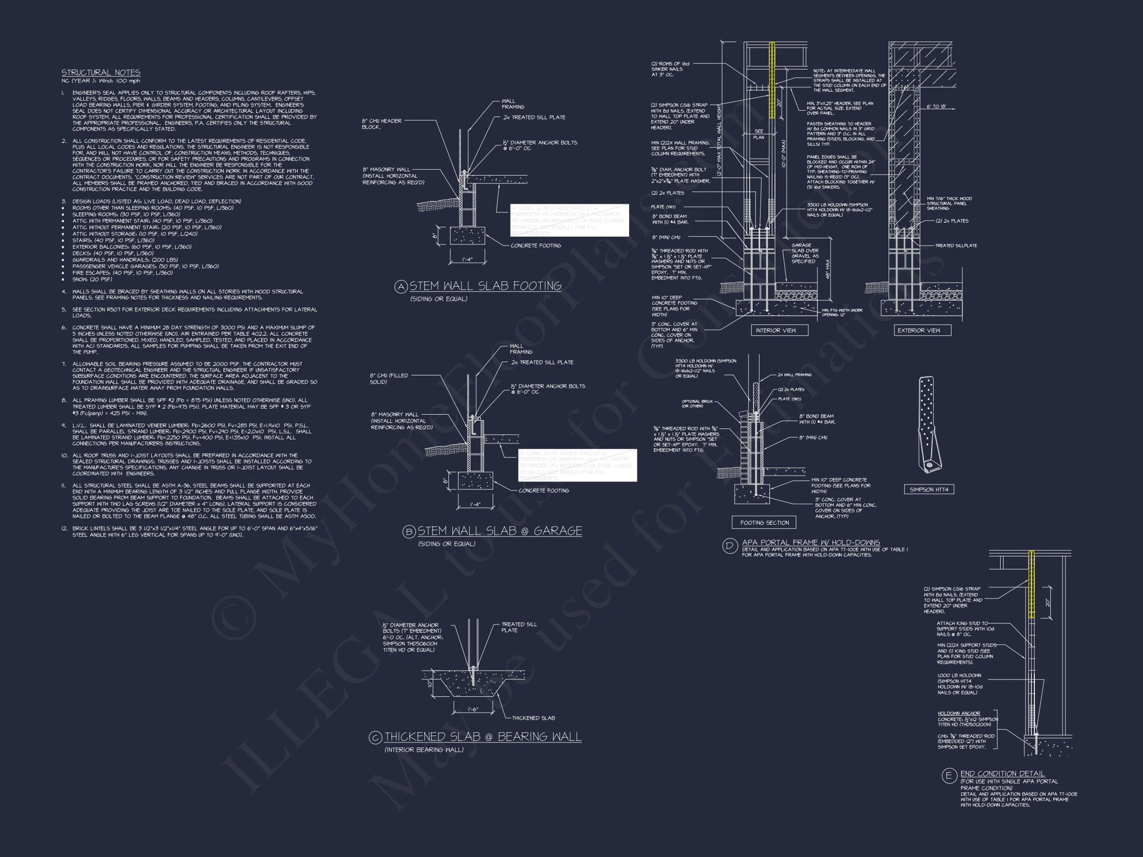 17-1505 HOUSE PLAN - Raised Coastal Cottage House Plan — 2 Bed, 2 Bath, 1,390 Sq Ft 21 Charming house Plan With Floor Plan and Coastal Designs
