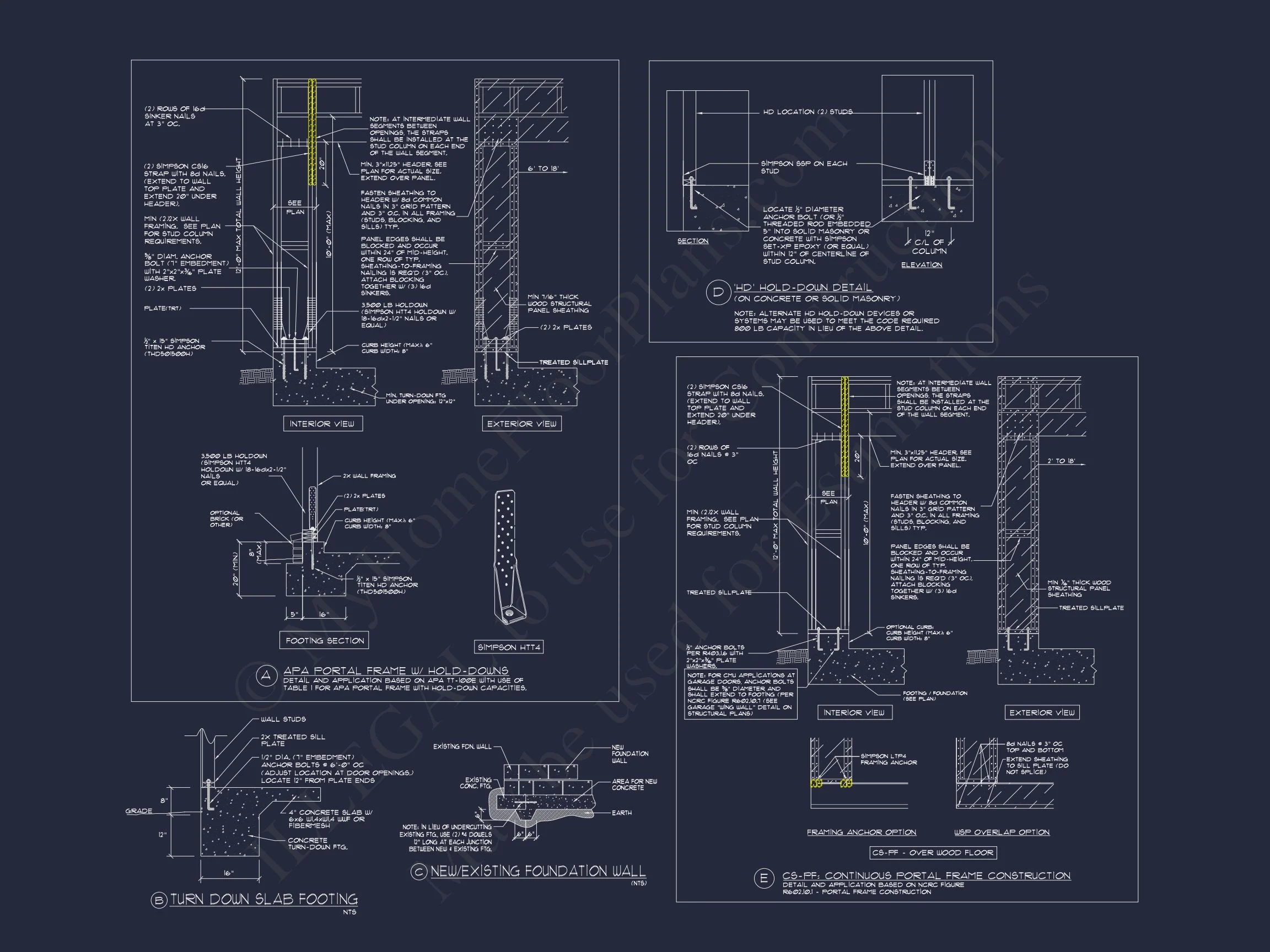 16-1000 HOUSE PLAN - Traditional Neo-Colonial House Plan – 3 Bed, 2 Bath, 1,411 Sq Ft 13 Efficient 2-Story house Plan with 3 Bedrooms and CAD Design