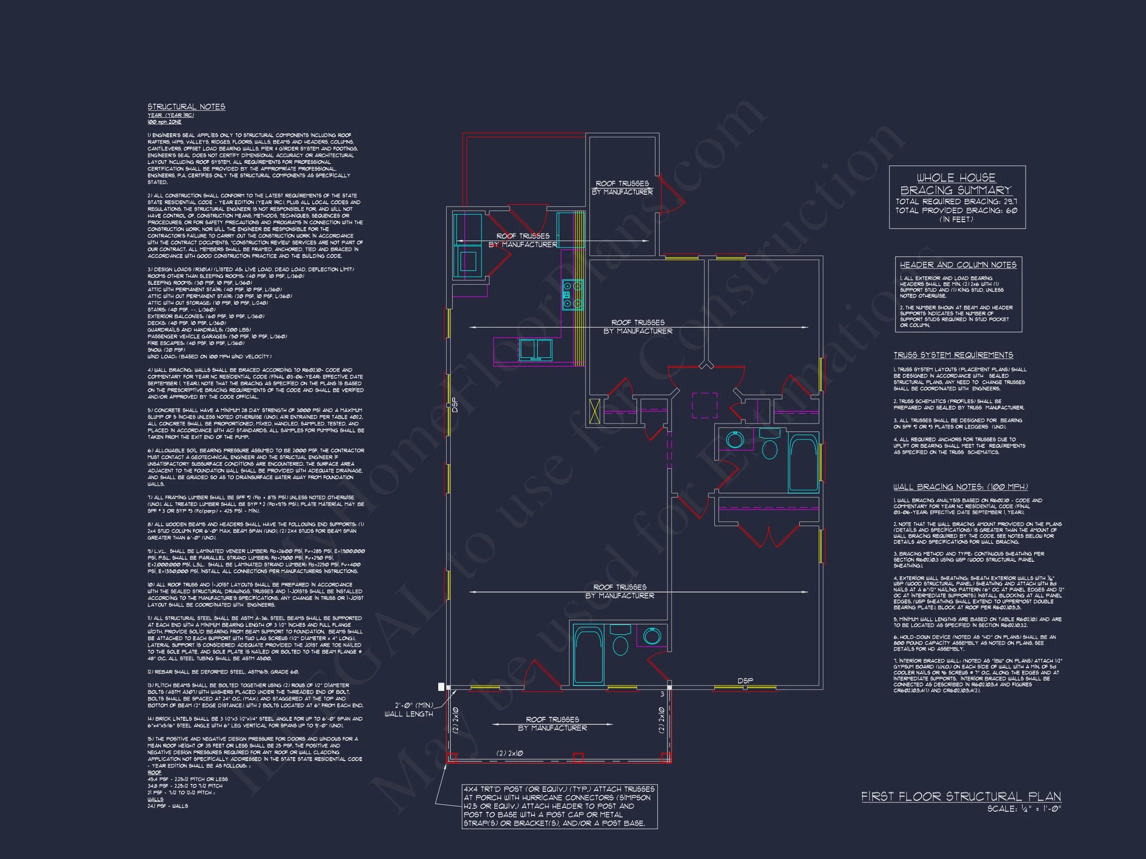 15-1901 HOUSE PLAN - 1130 Sq. Ft. House Plan with Open Floor Blueprint | CAD Designs 11 1130 Sq. Ft. house Plan with Open Floor Blueprint