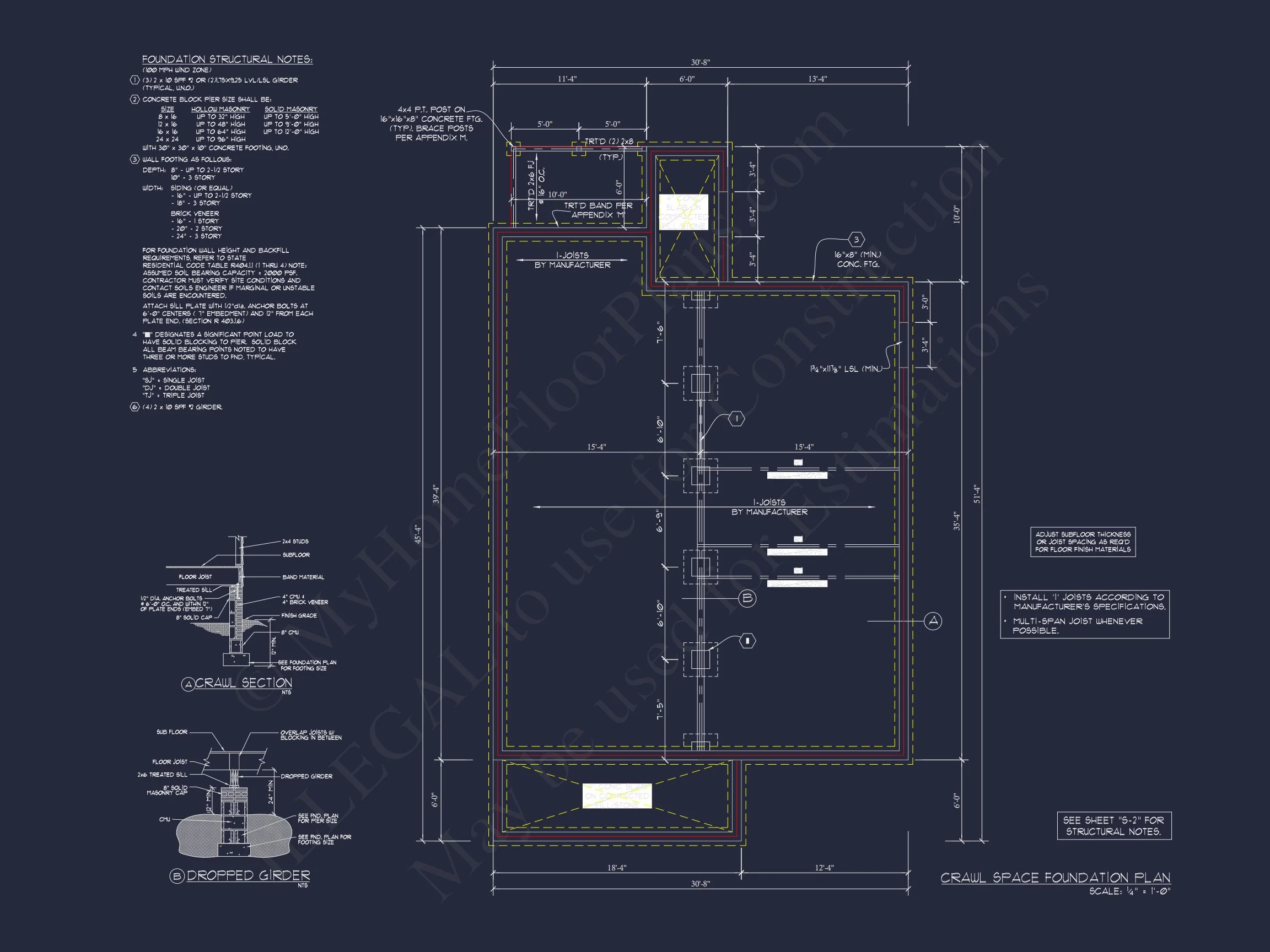 15-1901 HOUSE PLAN - 1130 Sq. Ft. House Plan with Open Floor Blueprint | CAD Designs 9 1130 Sq. Ft. house Plan with Open Floor Blueprint