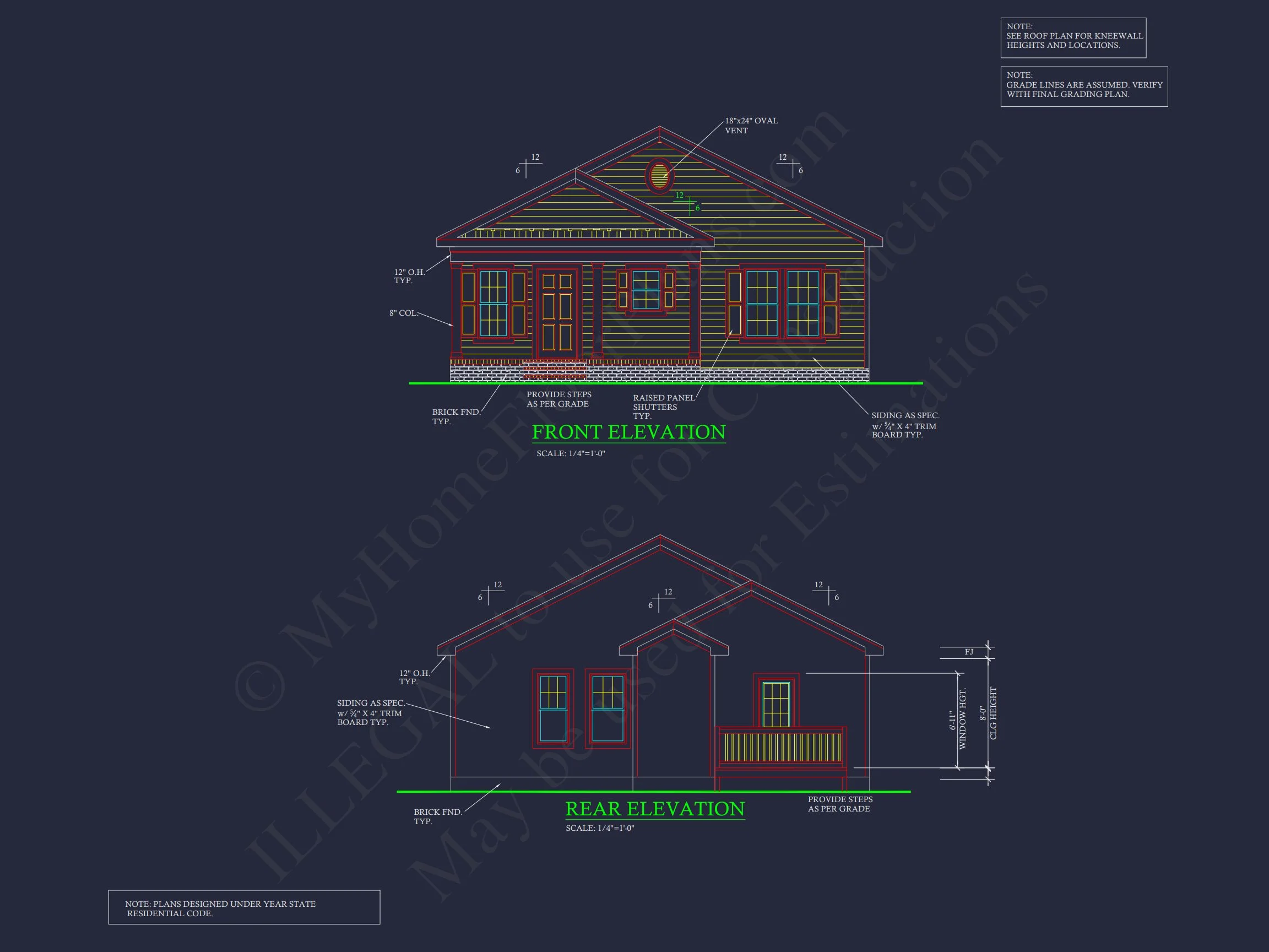 15-1901 HOUSE PLAN - 1130 Sq. Ft. House Plan with Open Floor Blueprint | CAD Designs 2 CAD Designs