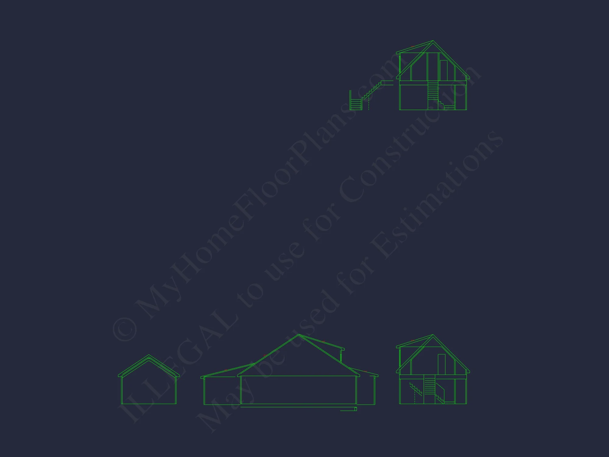 Versatile house Floor Plan