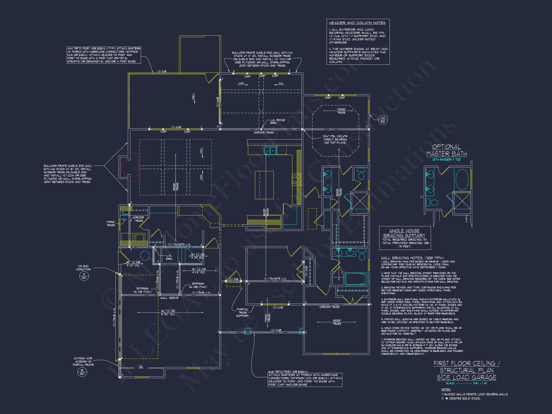 15-1637 HOUSE PLAN - Versatile House Floor Plan | Modern Craftsman Designs with CAD Blueprints 16 Versatile house Floor Plan