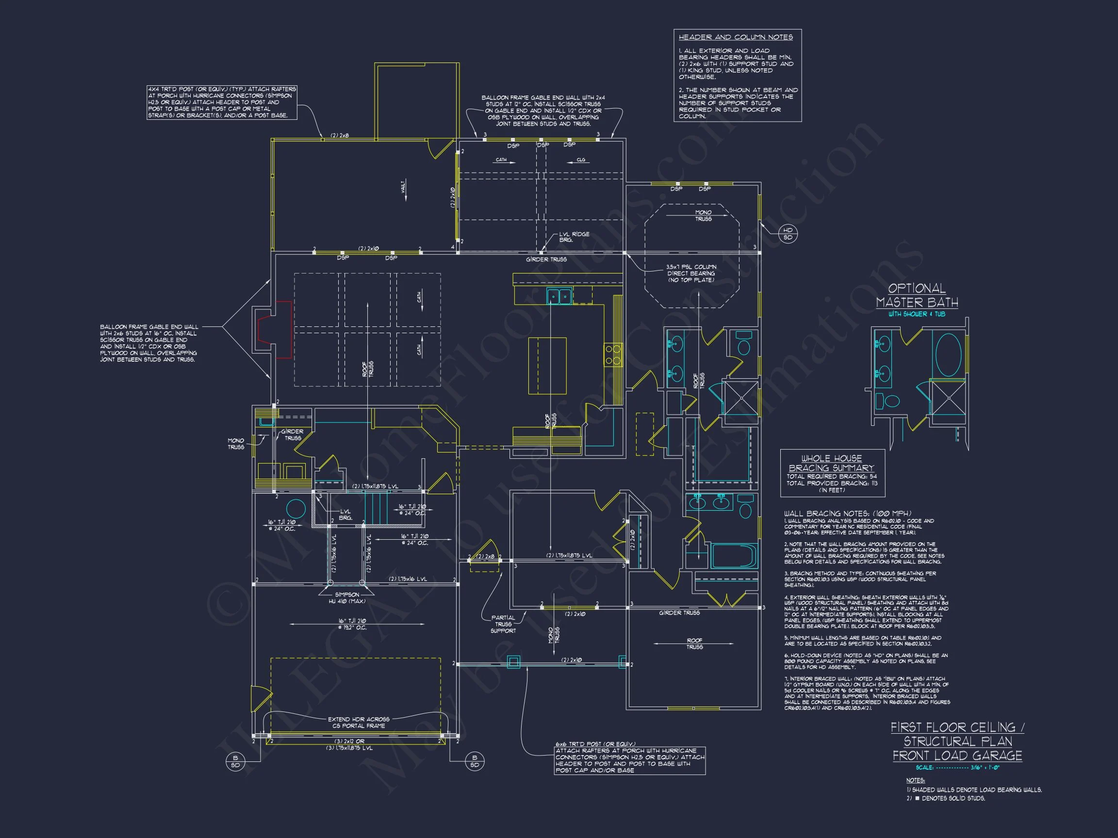 15-1637 HOUSE PLAN - Versatile House Floor Plan | Modern Craftsman Designs with CAD Blueprints 15 Modern Craftsman Designs with CAD Blueprints