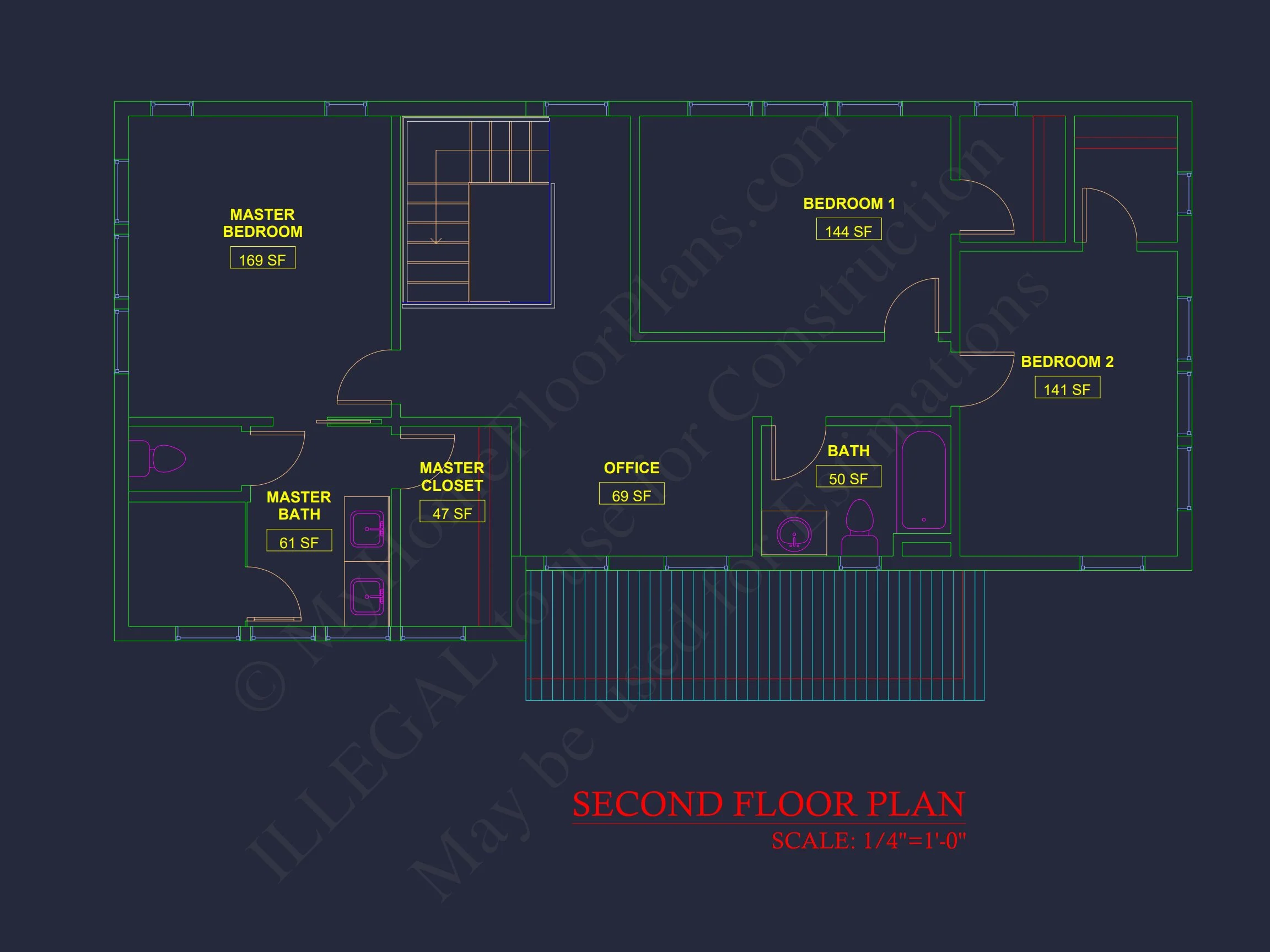 15-1538 HOUSE PLAN - Modern Contemporary House Plan – 3 Bed, 2 Bath, 1,447 Sq Ft with Basement & Porch 37 Modern Craftsman house Plan: Floor Plan, Blueprint, CAD Designs